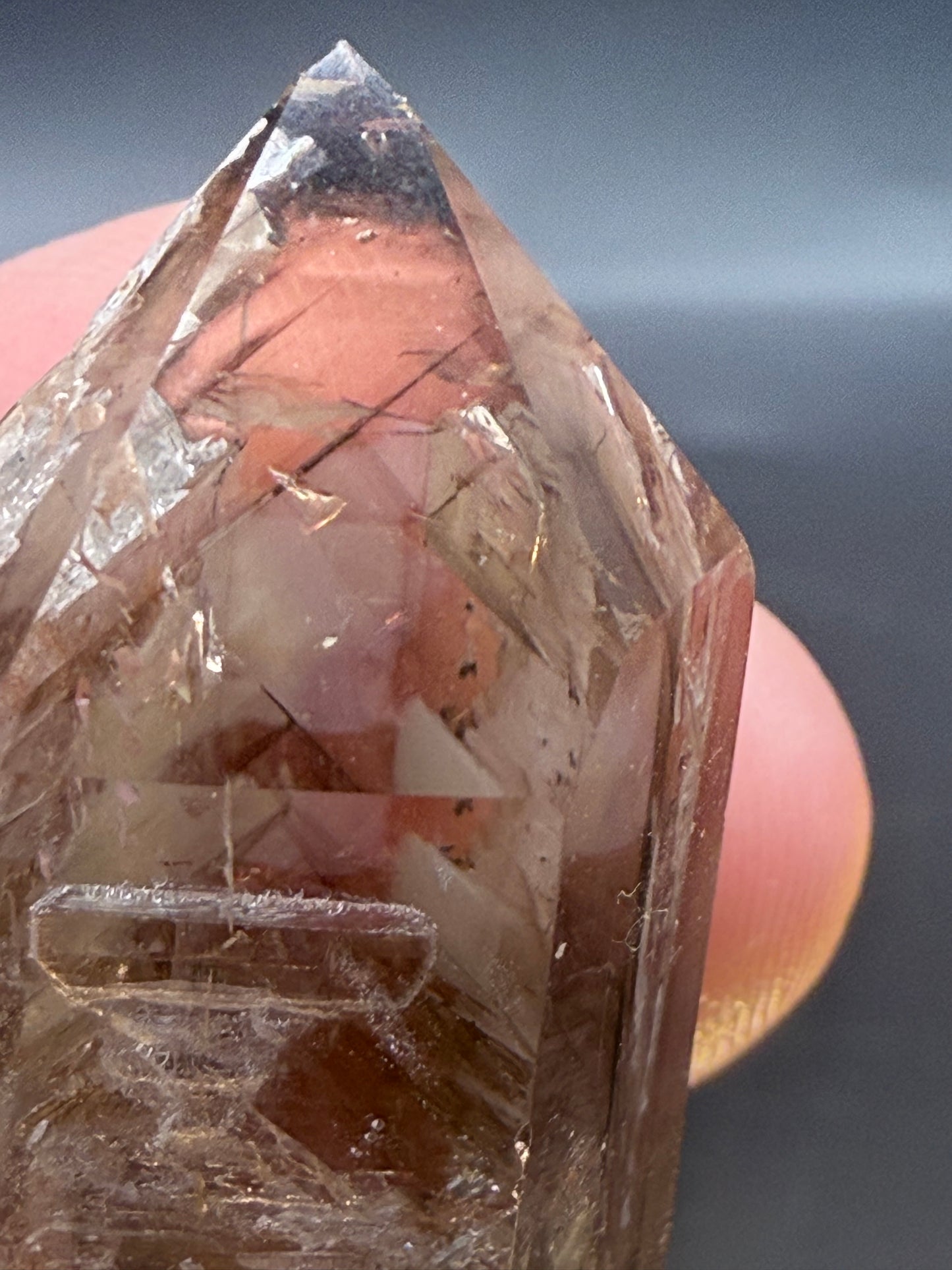 Smoky Quartz Phantom Tower