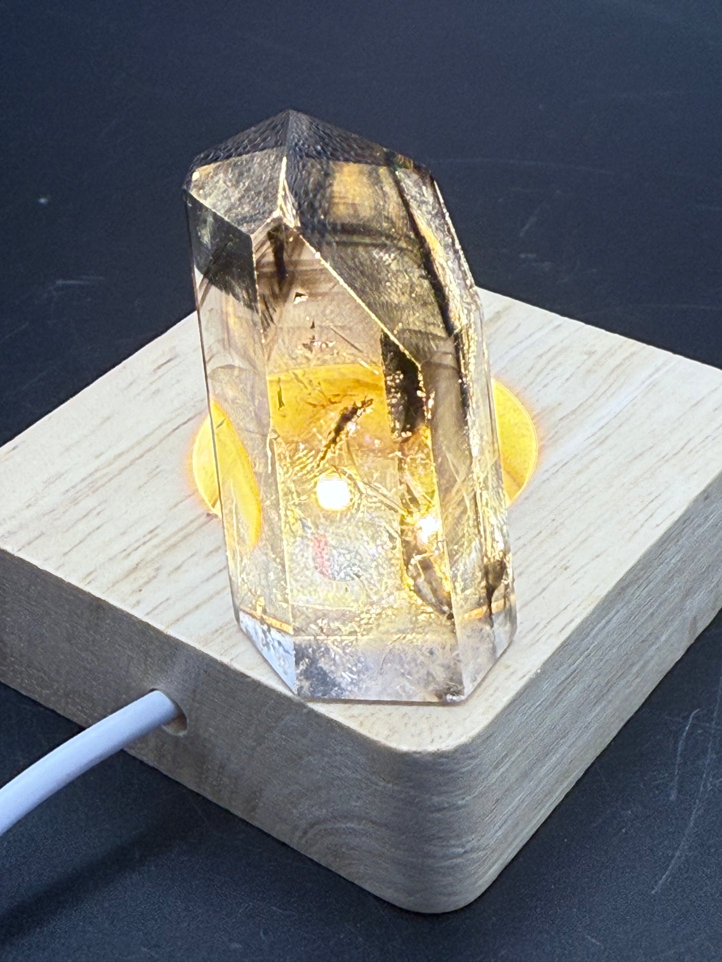 Smoky Quartz Phantom Tower