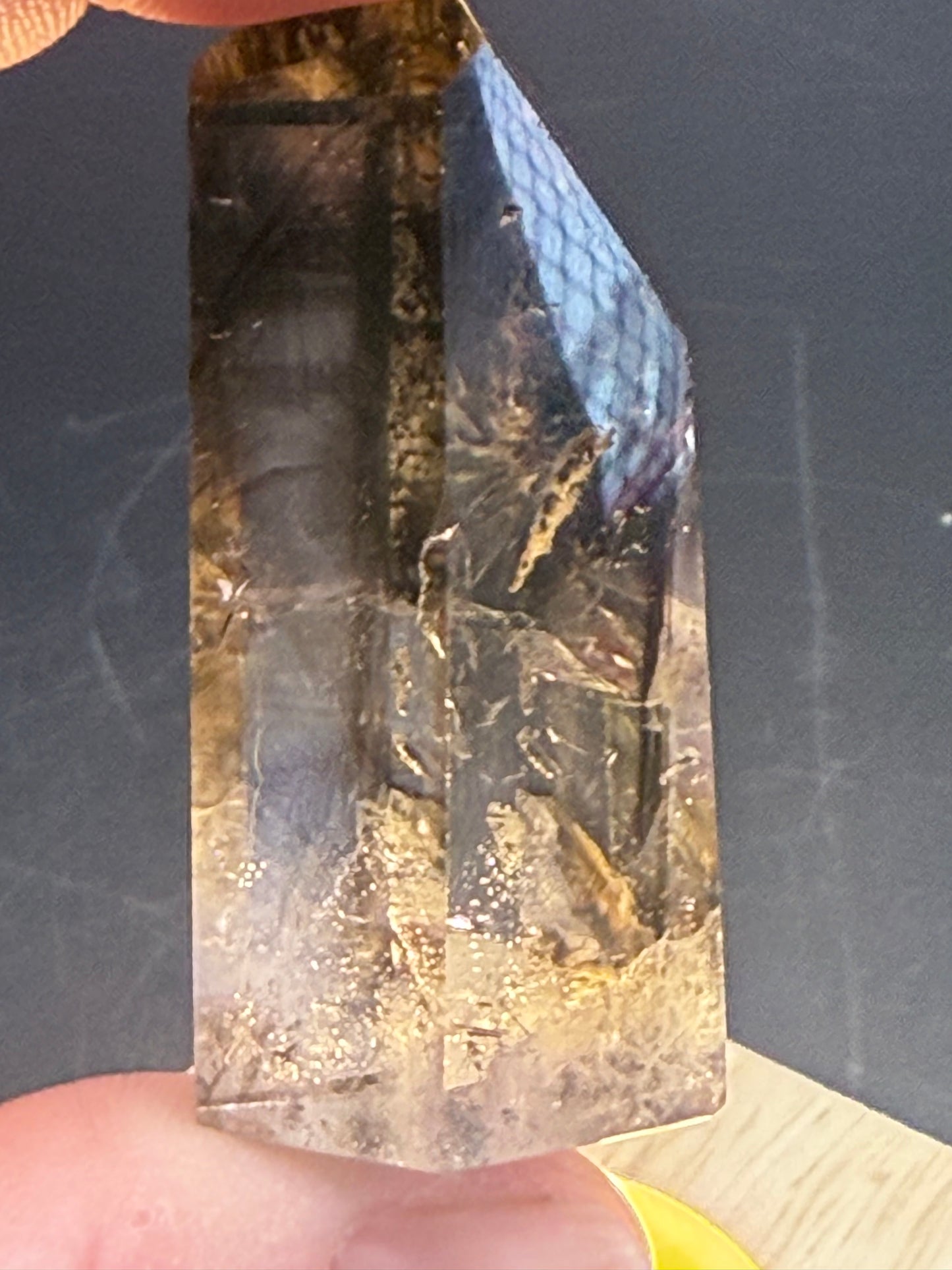 Smoky Quartz Phantom Tower