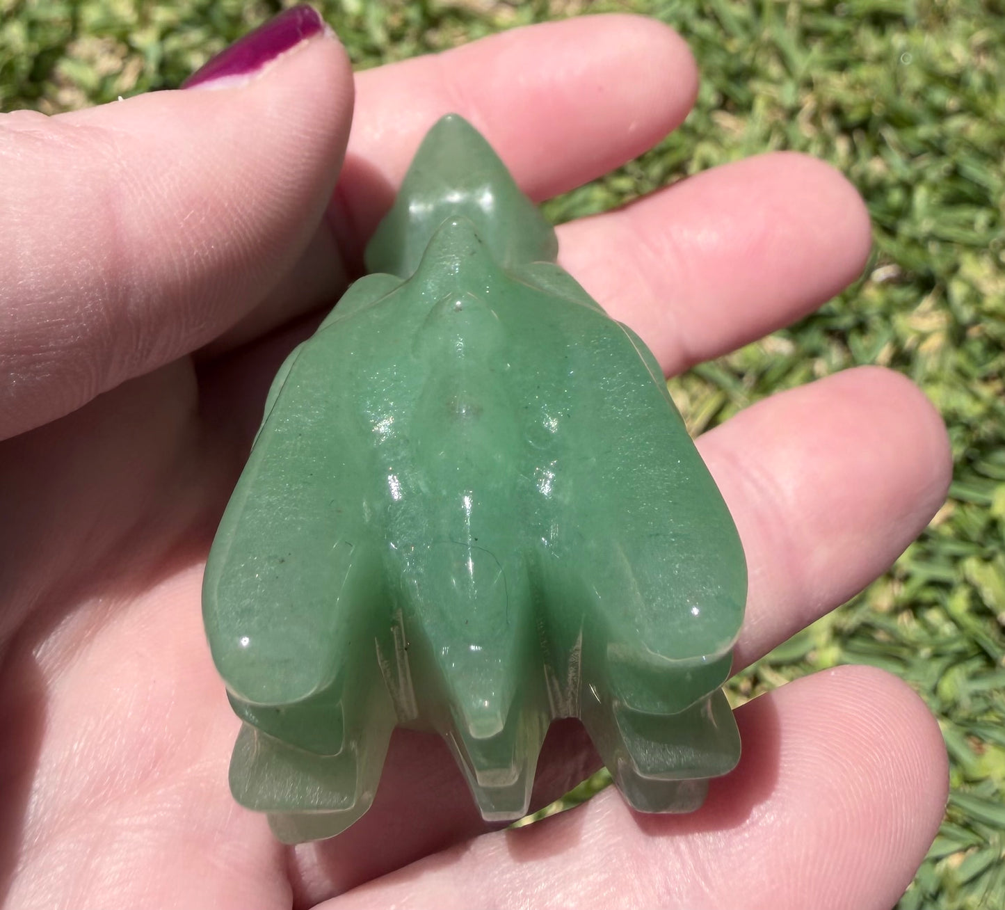 Green Aventurine Dragon Head