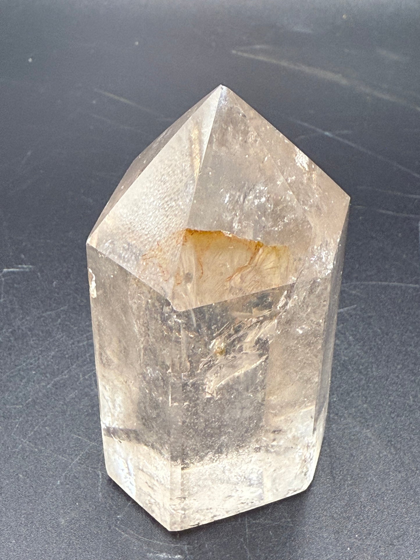 đ¤â¨ Extra High Quality Smoky Quartz Tower with Inclusions â¨đ¤
