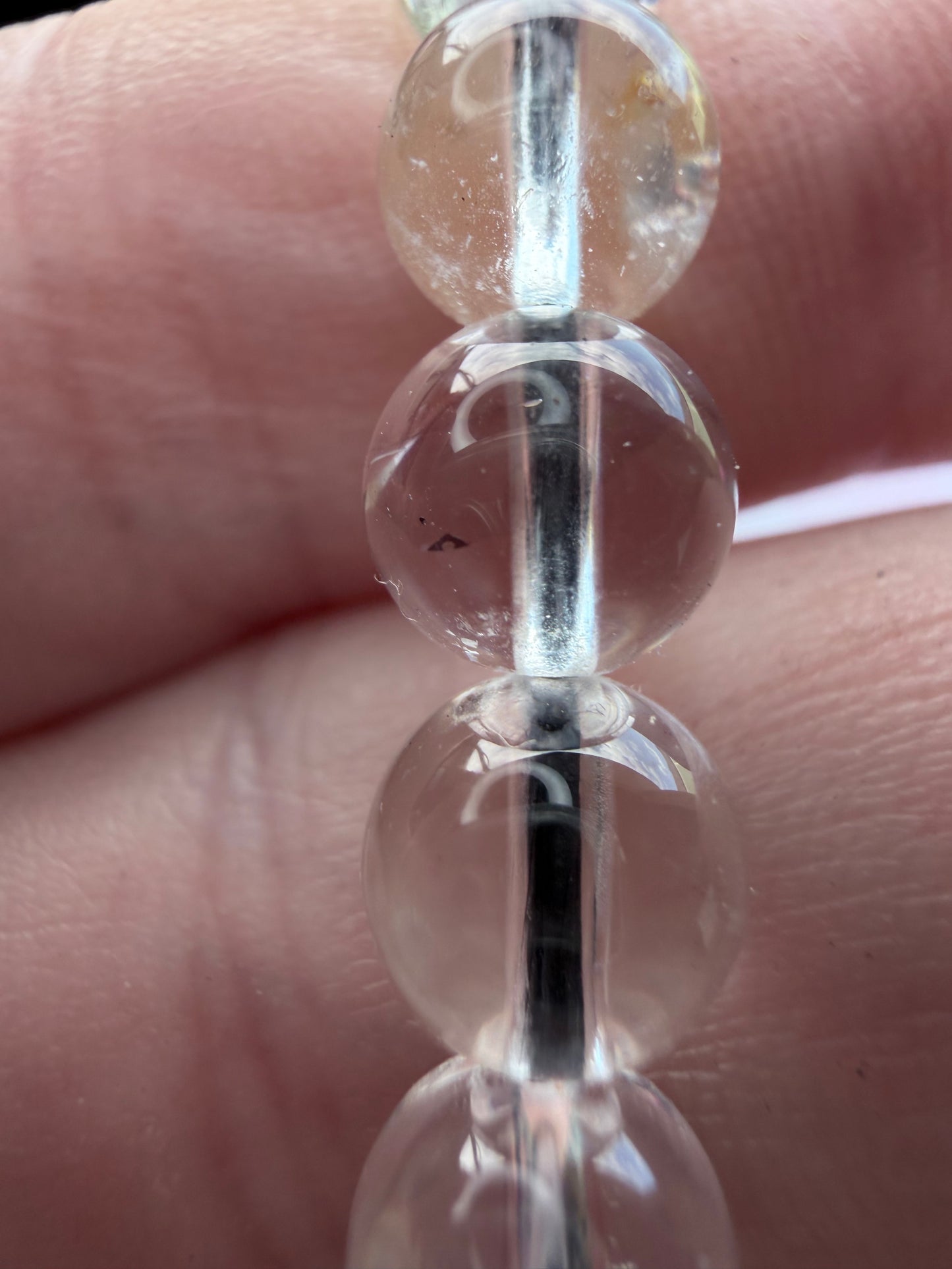 7mm Herkimer Diamond Bracelet
Clarity • Amplification • Spiritual Energy