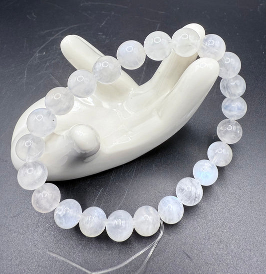 High Quality Blue Moonstone 8mm Bracelet
