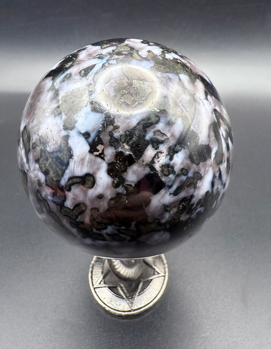 Mystic Merlinite (Indigo Gabbro) Sphere