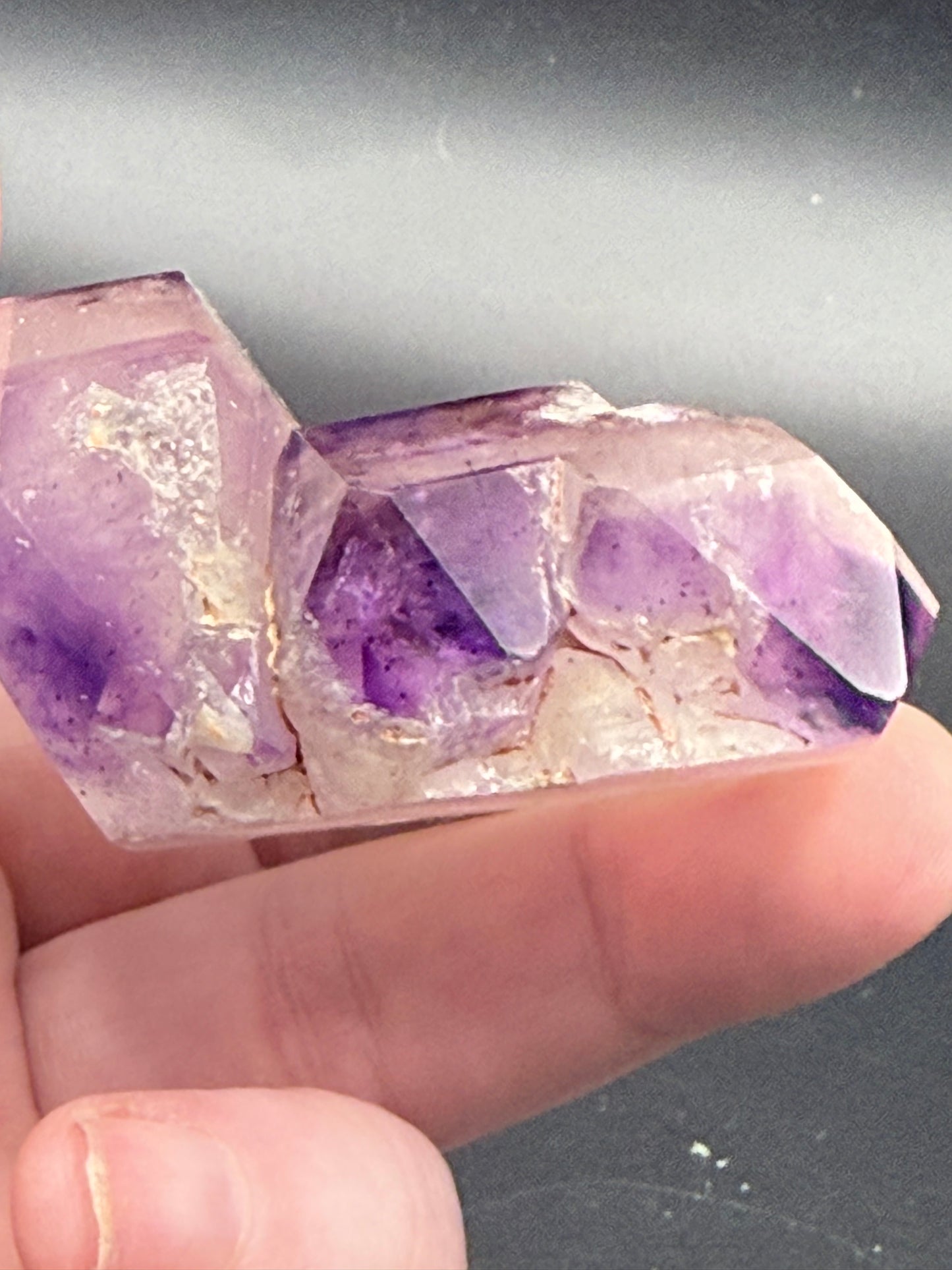 included Amethyst with Multi termination