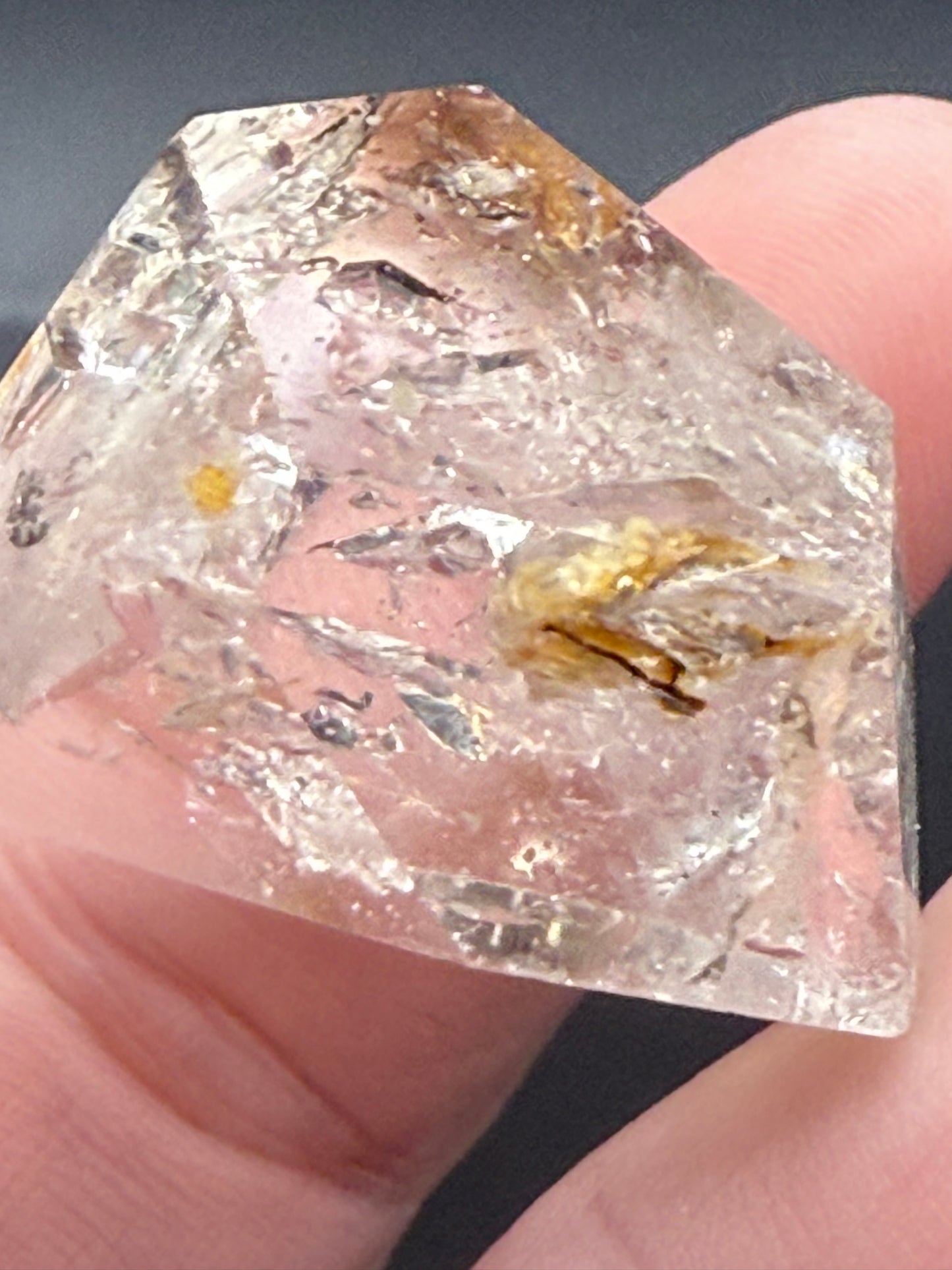 Included Quartz Freeform