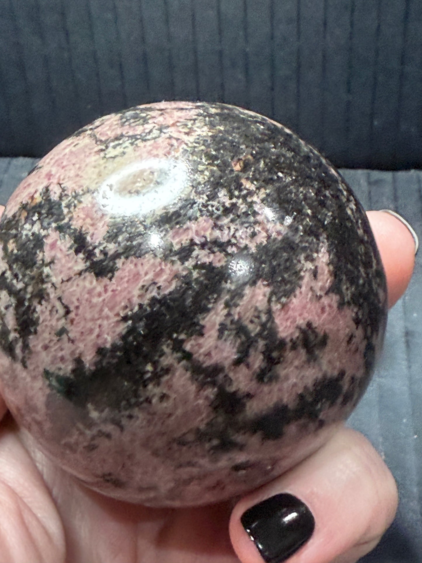 Rhodonite Sphere 6.5cm