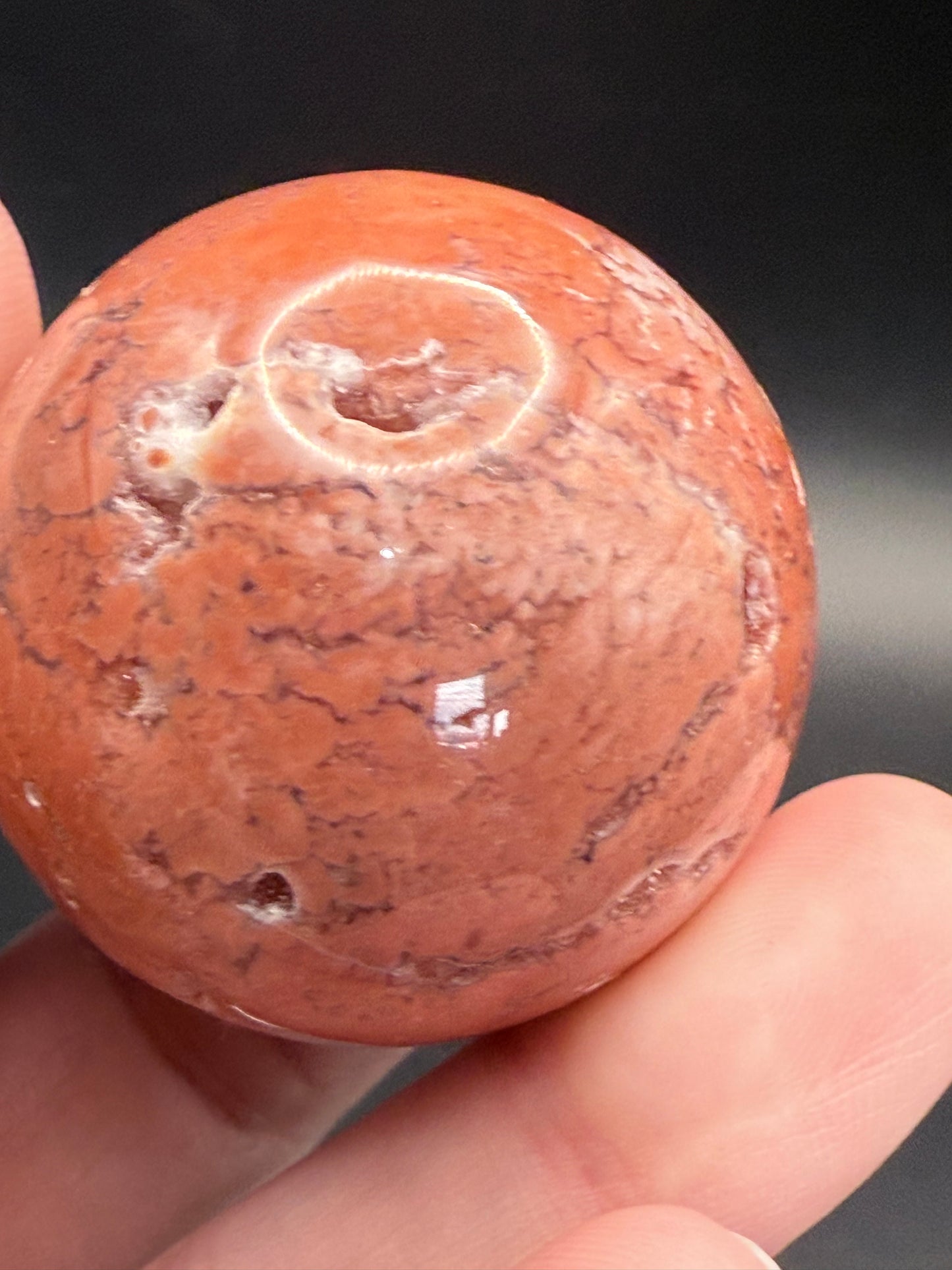Druzy Pink Petal Agate