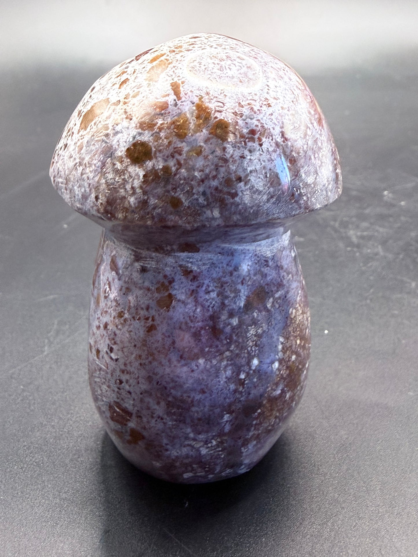 Ocean Jasper Mushroom Carving