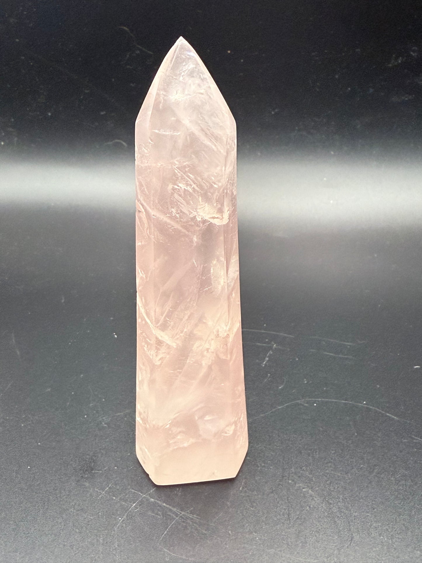 Rose Quartz Point from Madagascar