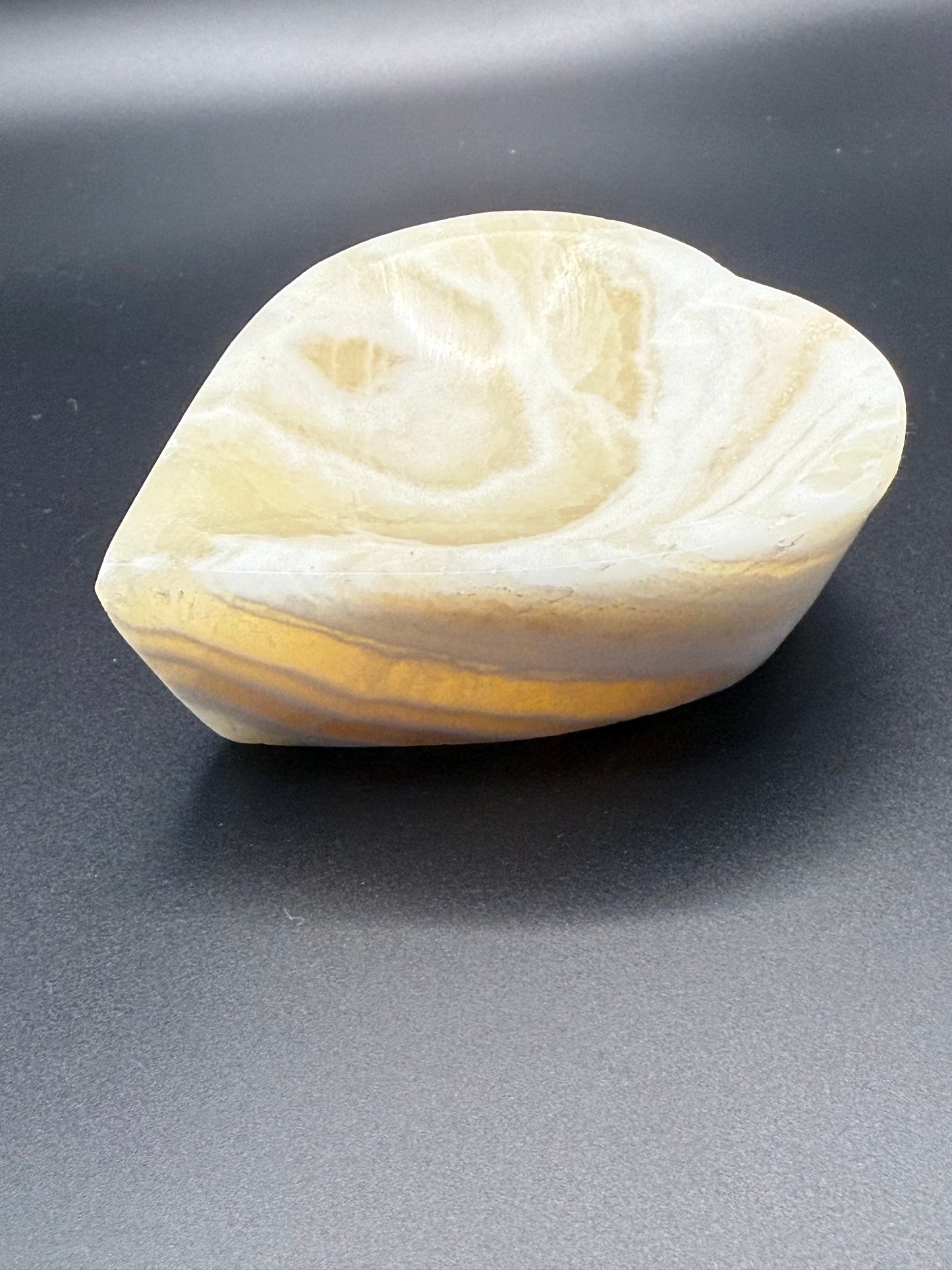 Aragonite Heart Bowl