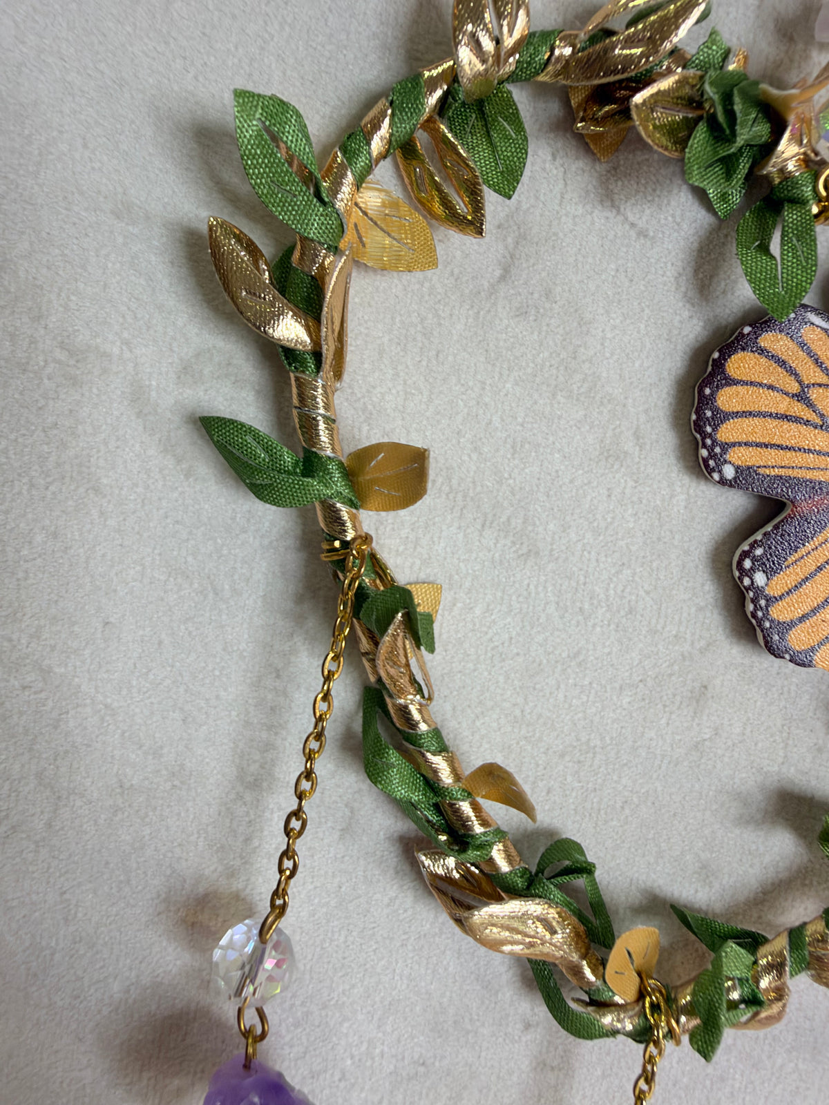 Butterfly Heart Suncatcher – 30 × 10cm