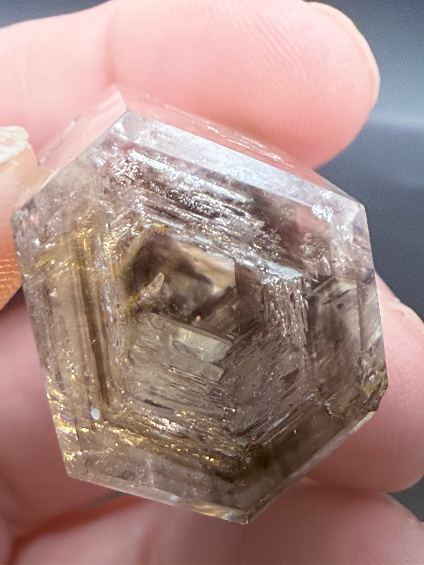 Smoky Quartz Phantom Tower