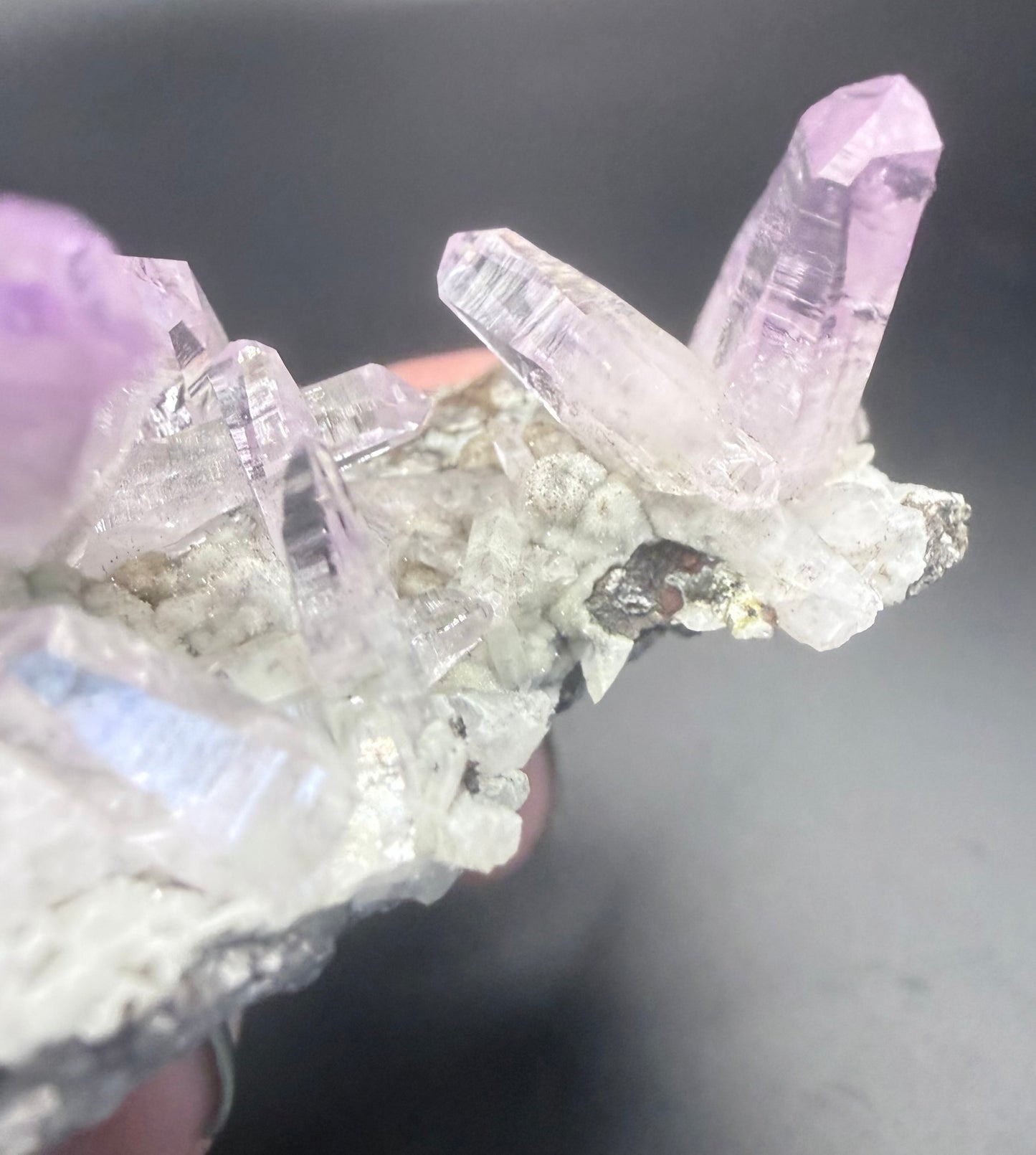 Vera Cruz Amethyst Cluster on Matrix