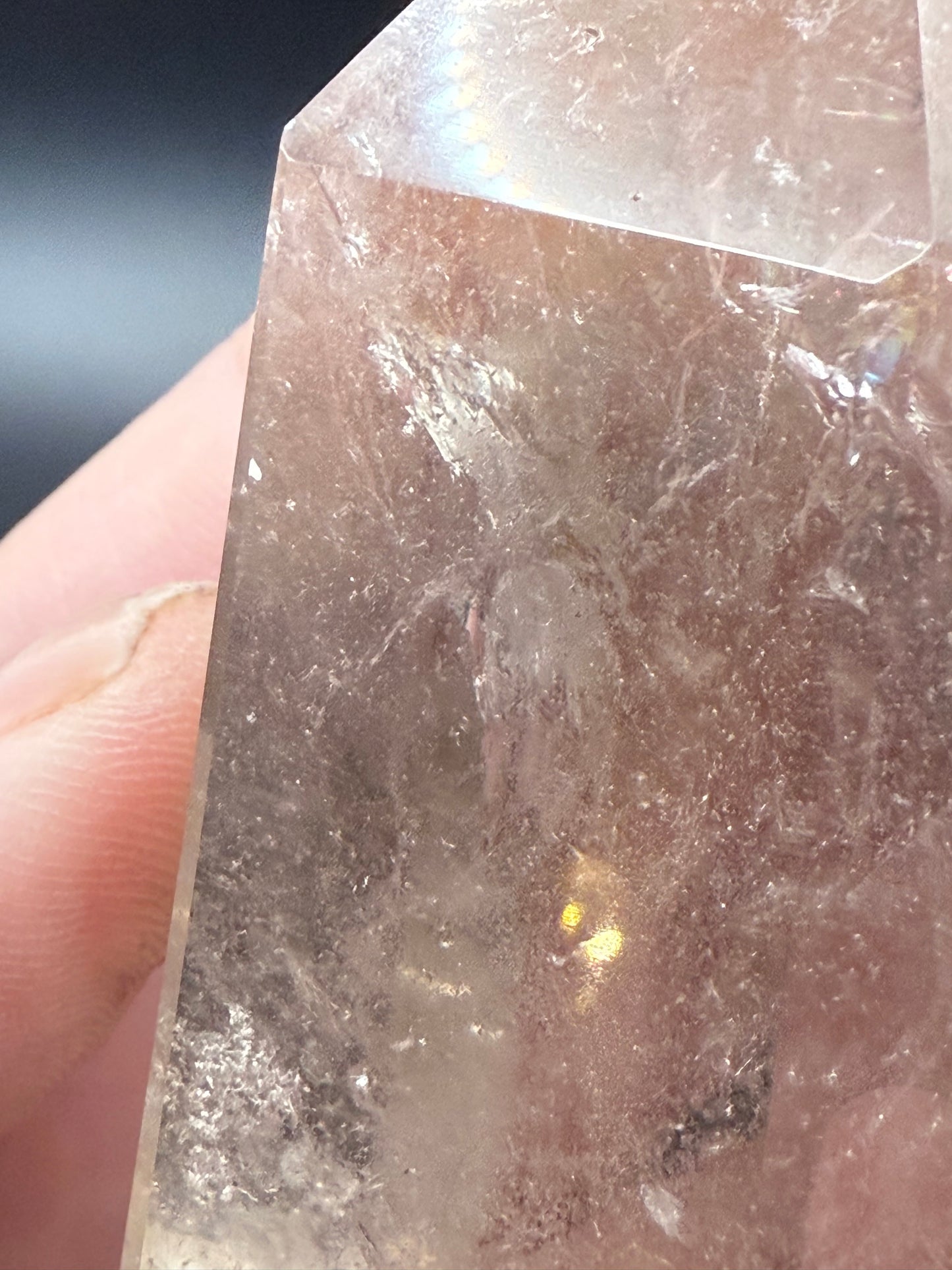 đ¤â¨ Extra High Quality Smoky Quartz Tower with Inclusions â¨đ¤