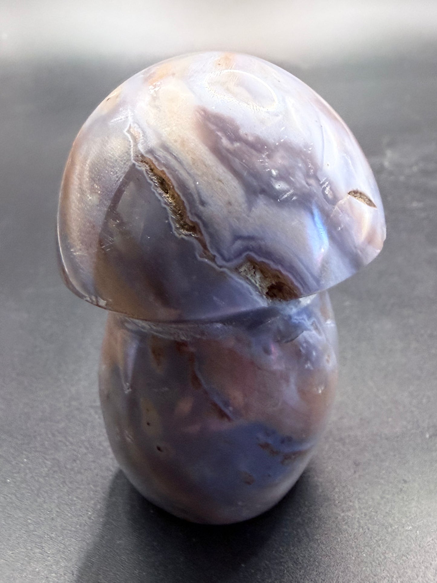 Ocean Jasper Mushroom Carving