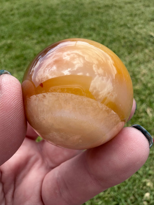 Carnelian Sphere – 4cm / 95g