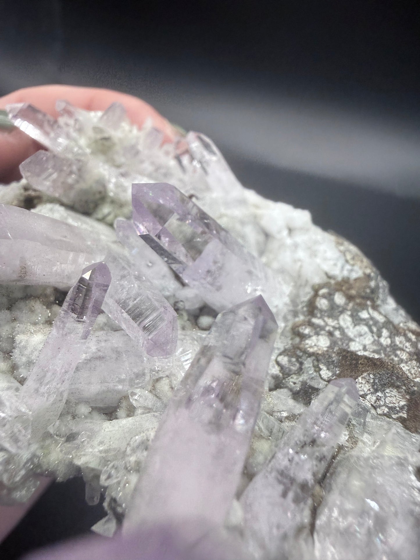 Vera Cruz Amethyst Cluster on Matrix