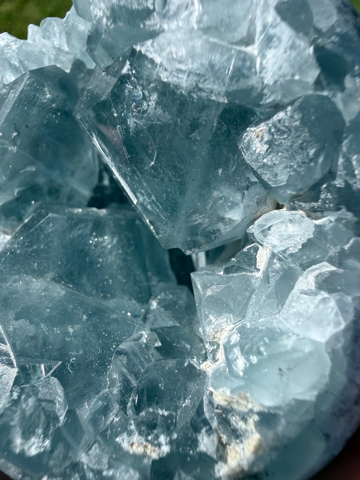 Celestite Geode Egg