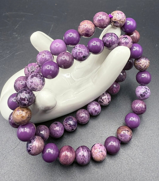 Phosphosiderite 8mm Bracelet