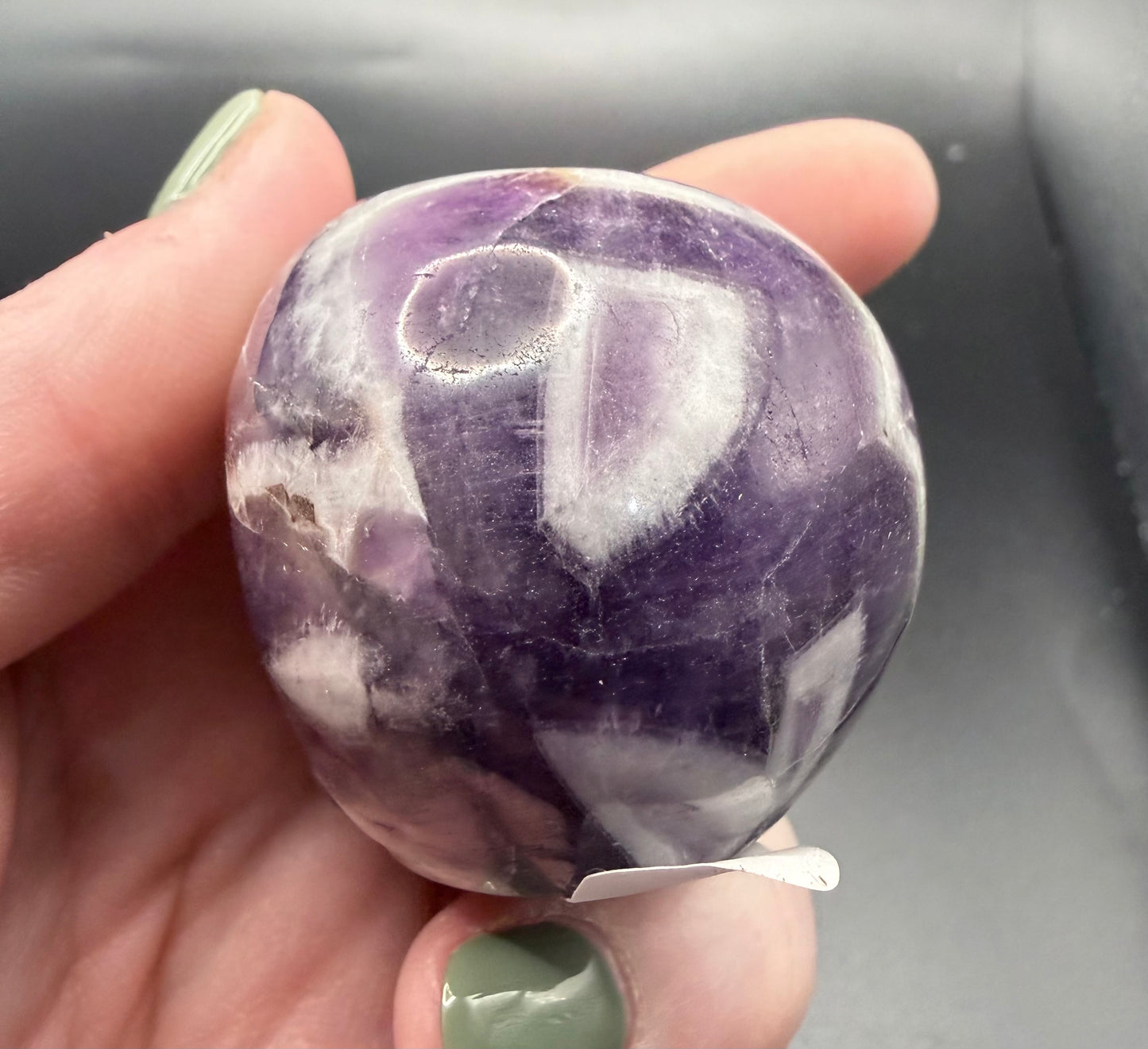 Dream Amethyst Skull Carving – 130g | 5.6 × 4.2cm
