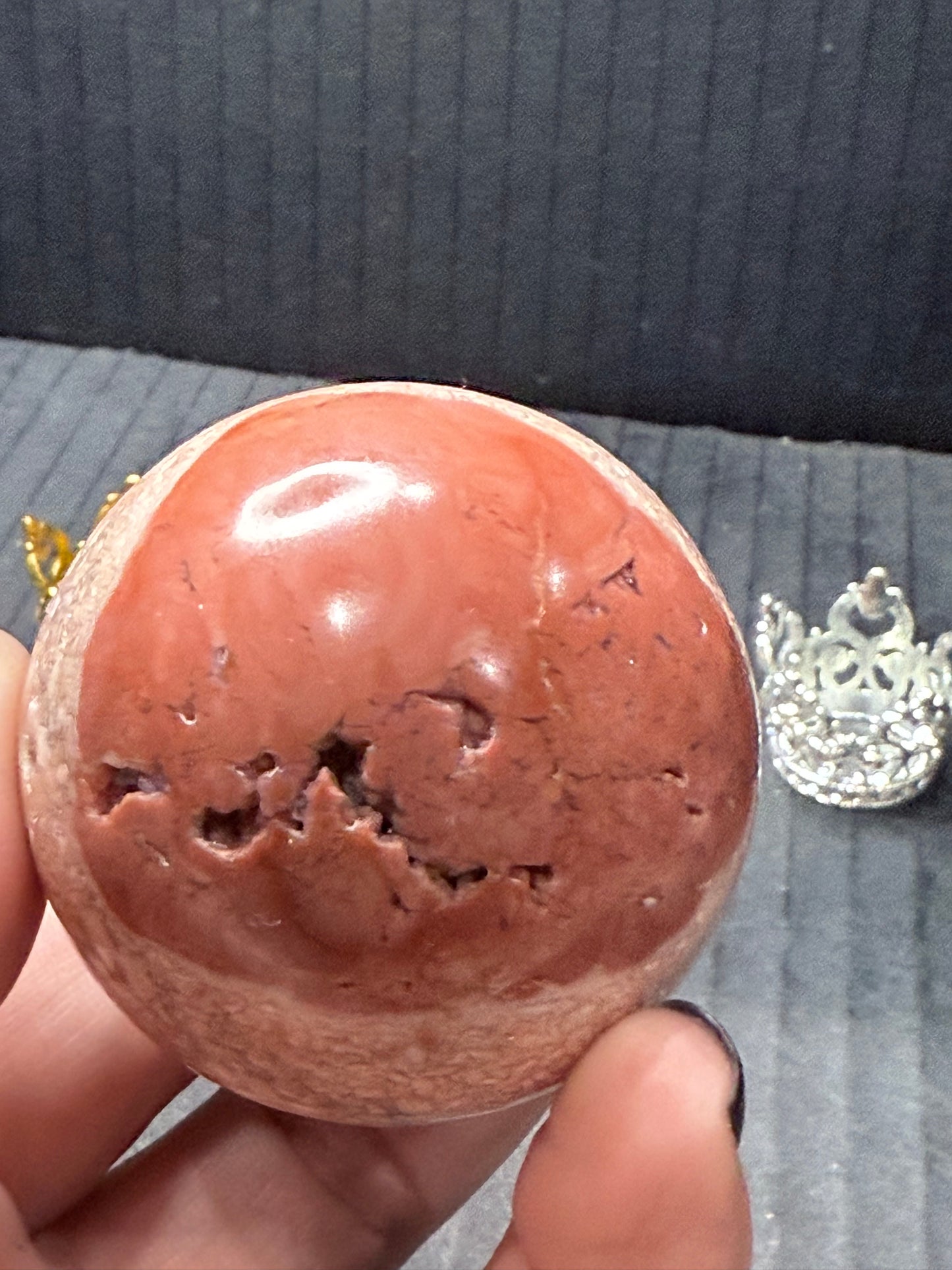 Pink Agate/ Pink Petal Sphere 5cm