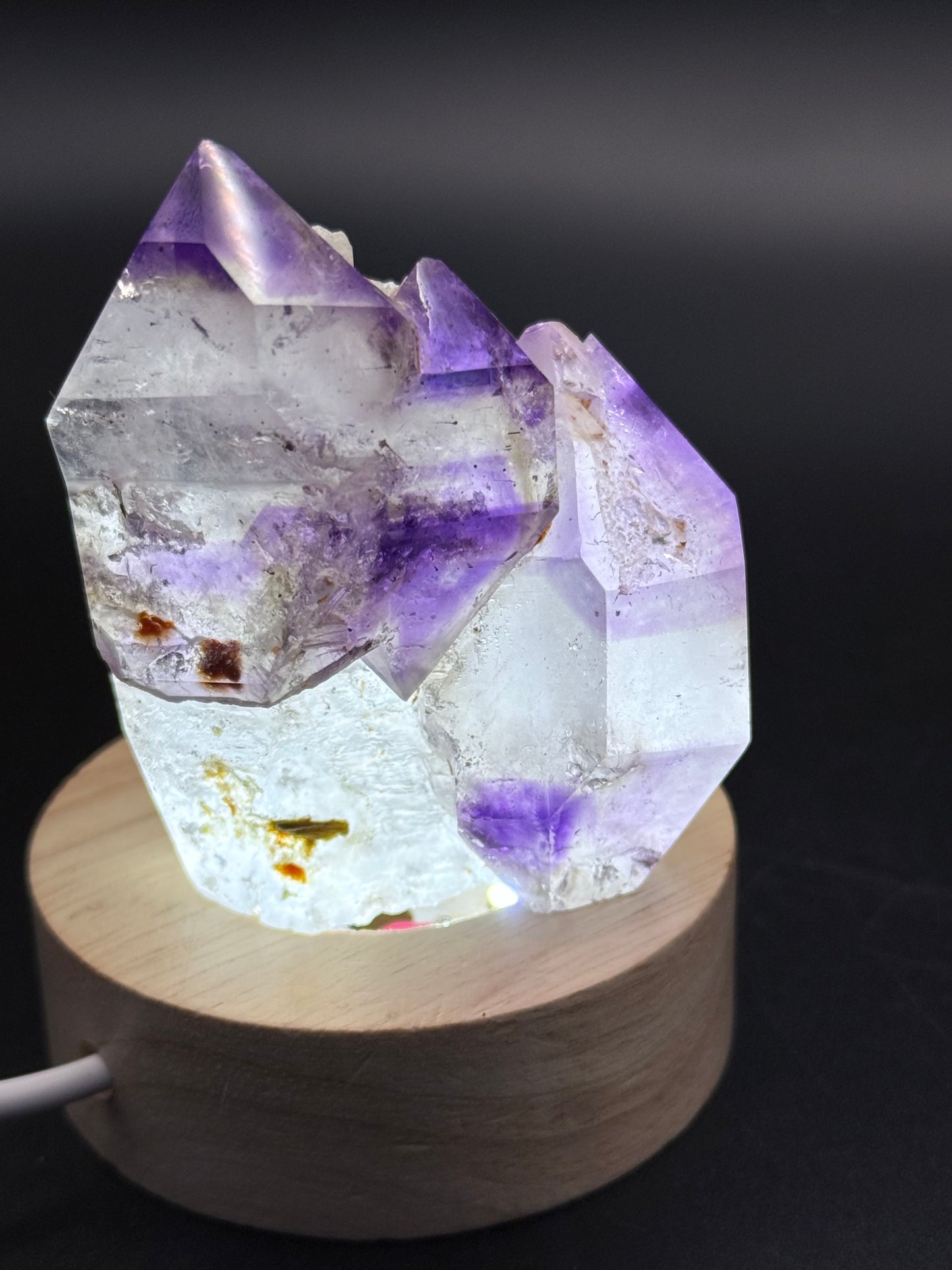 included Amethyst with Multi termination