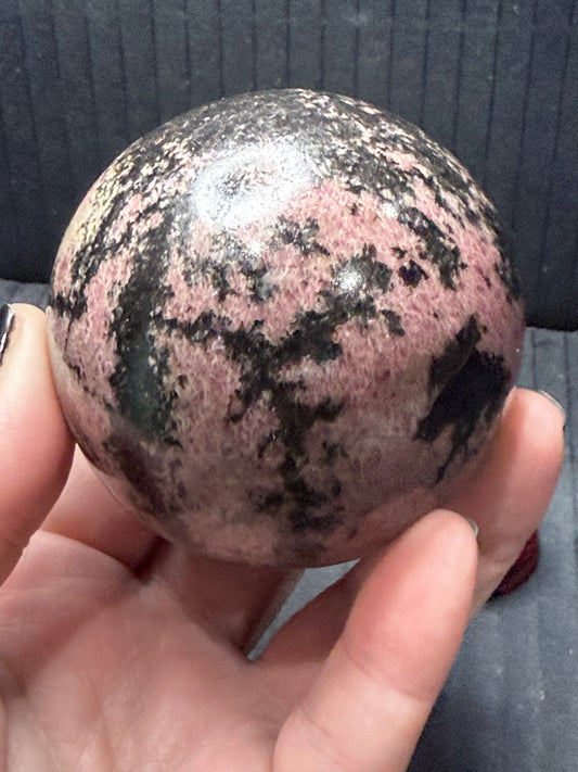 Rhodonite Sphere 6.5cm
