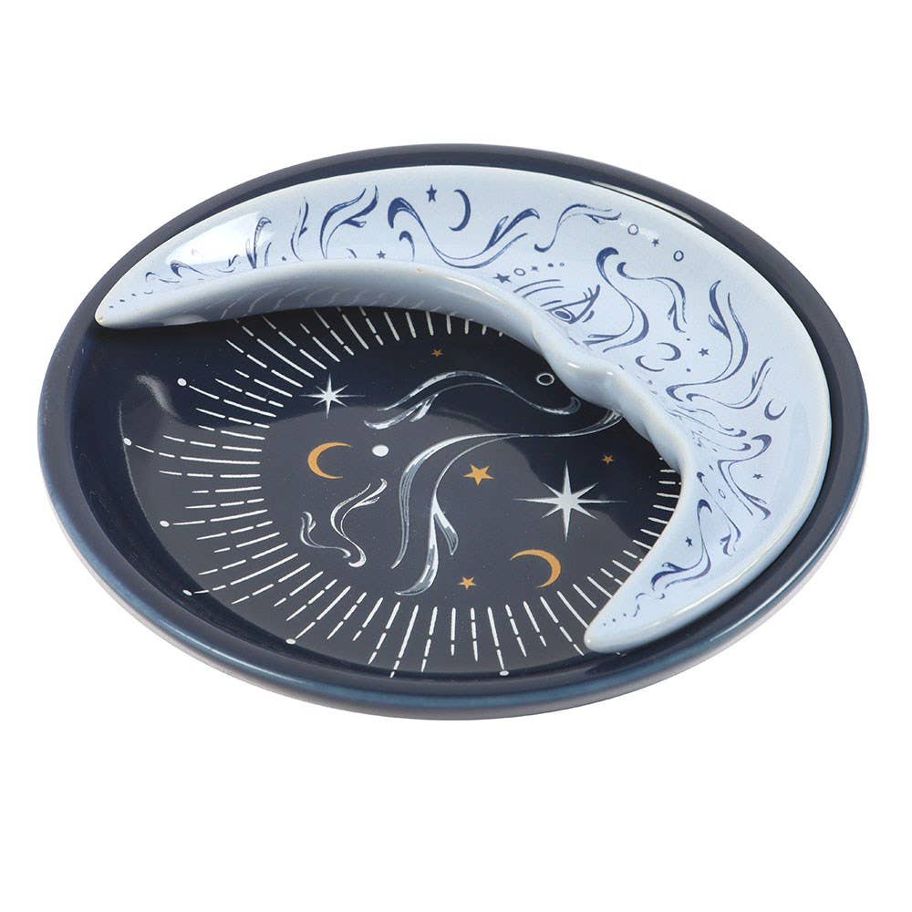 Blue Moon Stacking Ceramic Trinket Dish