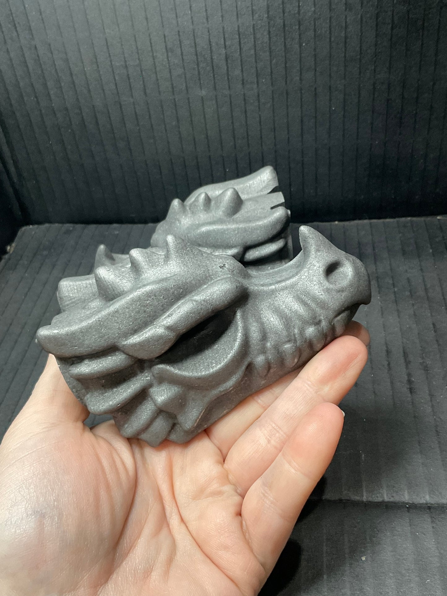 Shungite Dragon skull