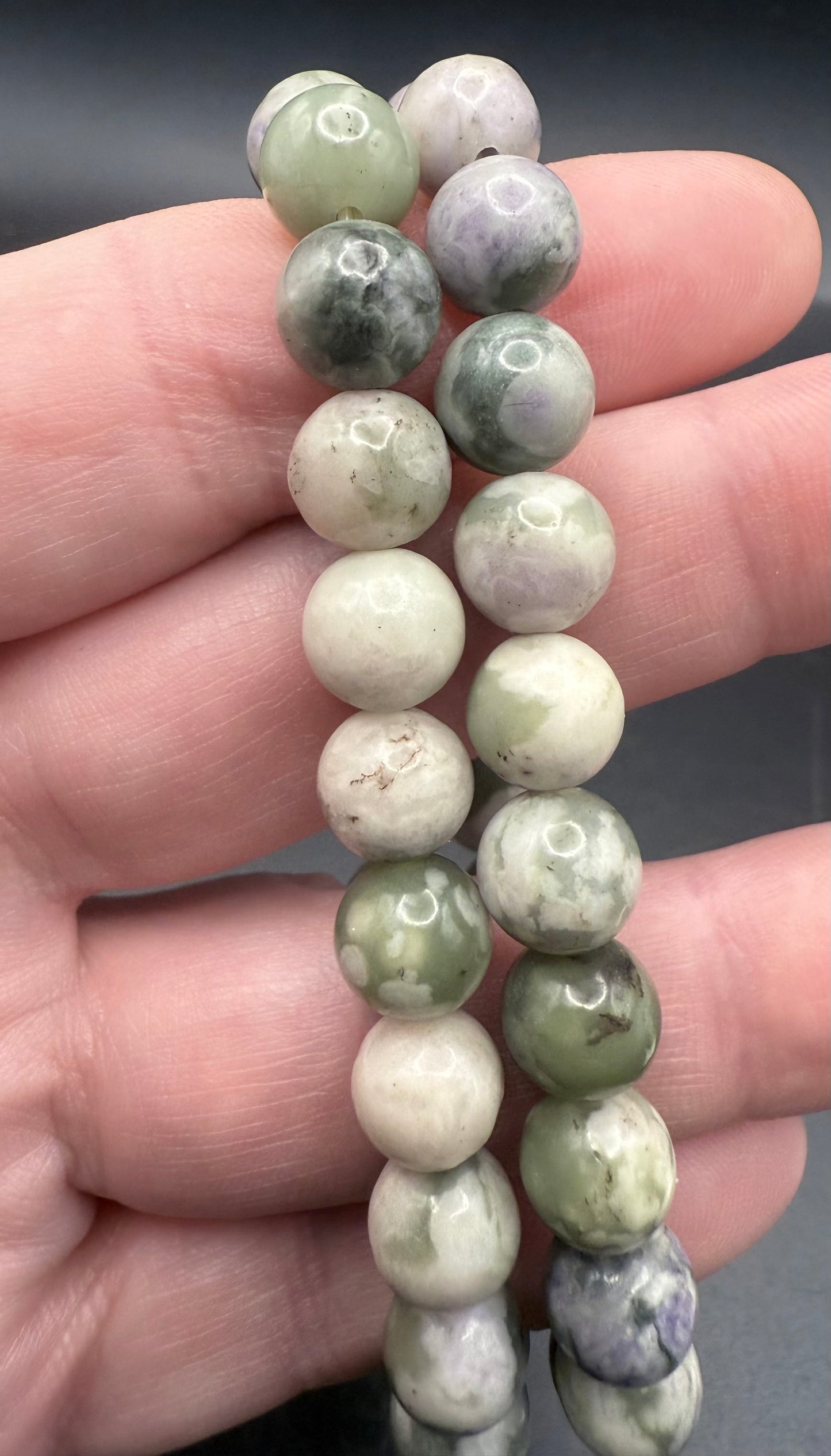 Lucky Stone 8mm Bracelet - Crystal wonderland By Lisa