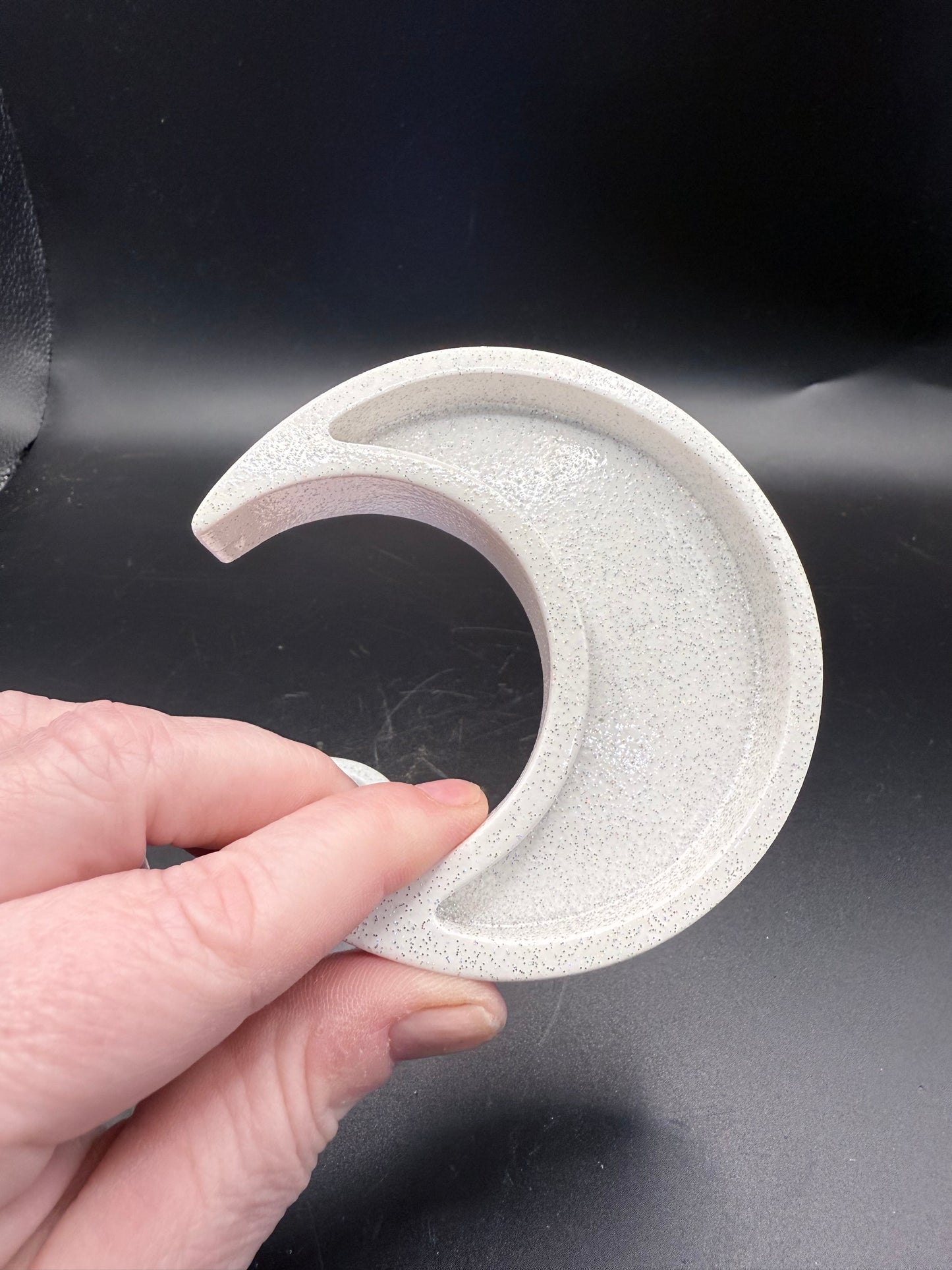Moon 2 piece Sphere and Chips or tumble Holders