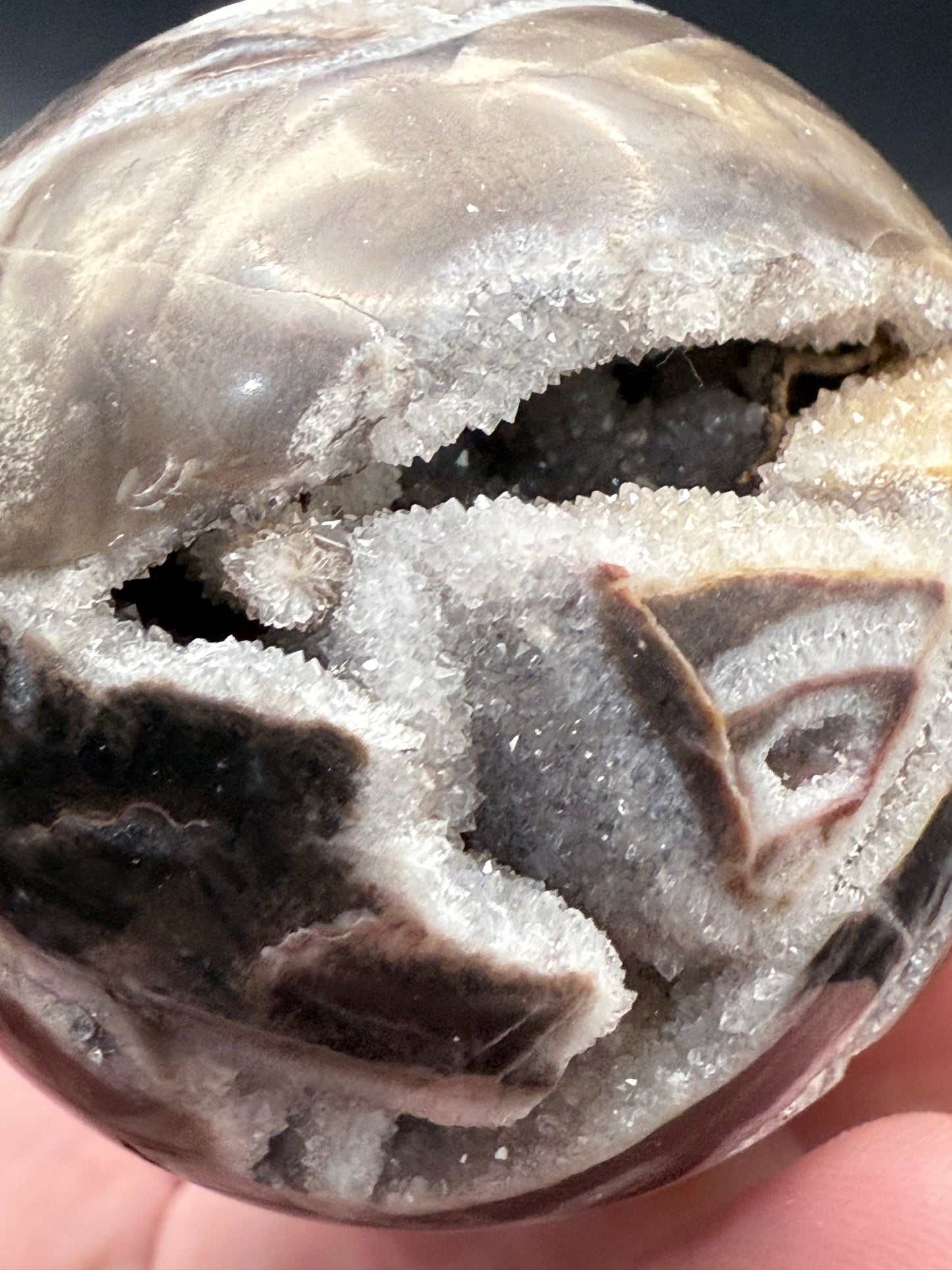 Druzy Sphalerite Sphere