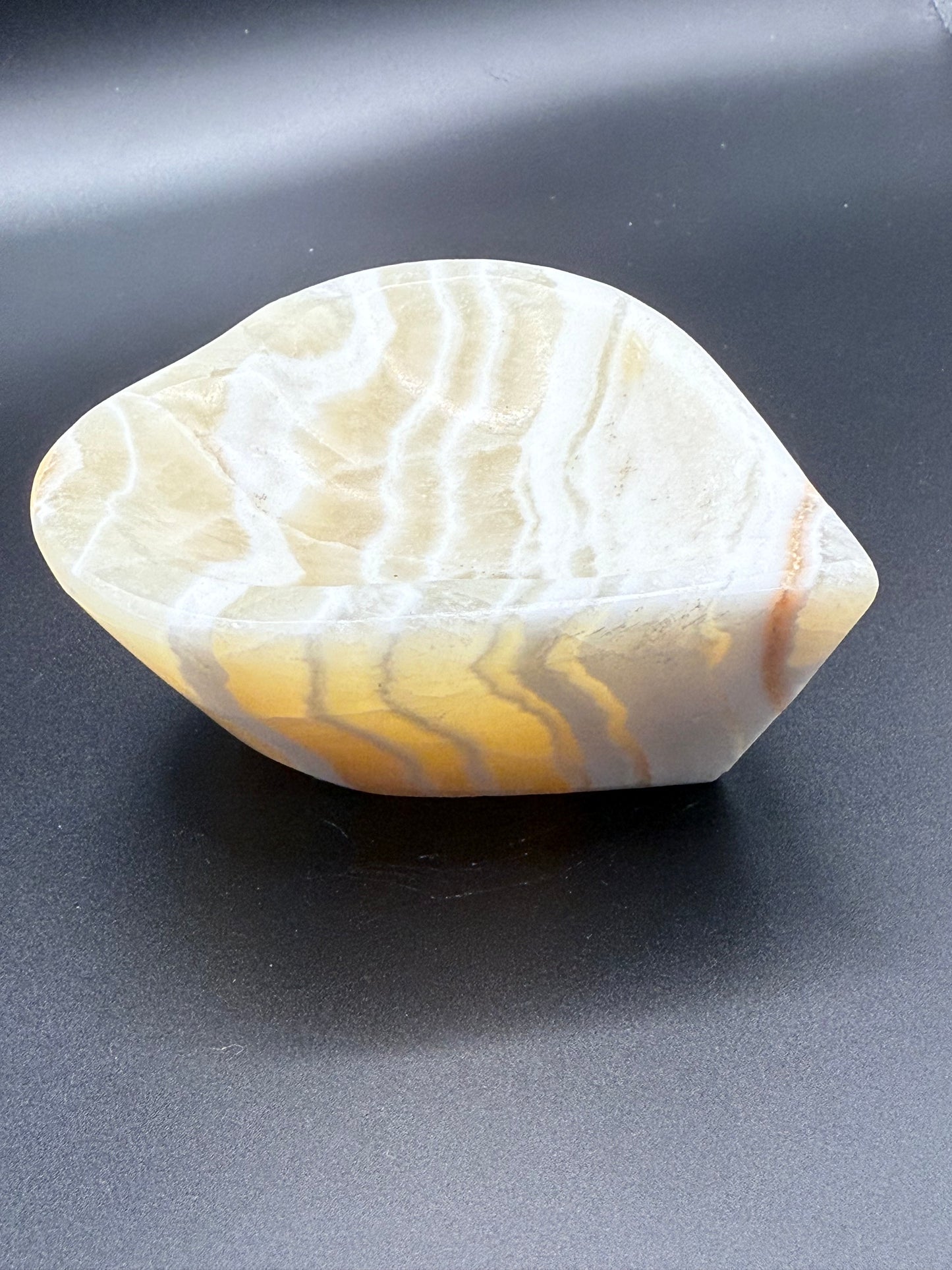 Aragonite Heart Bowl