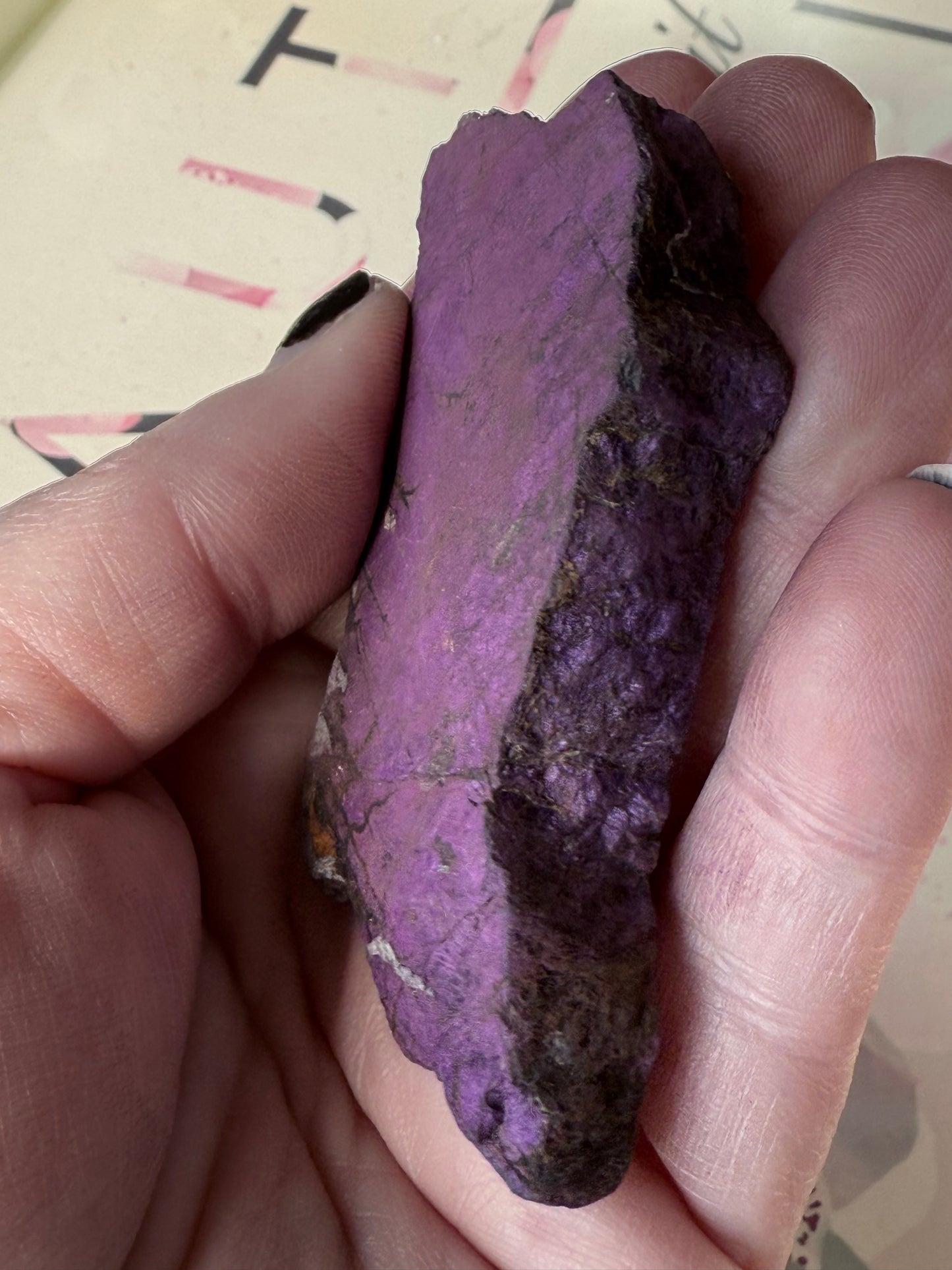 Rare Purpurite Slab