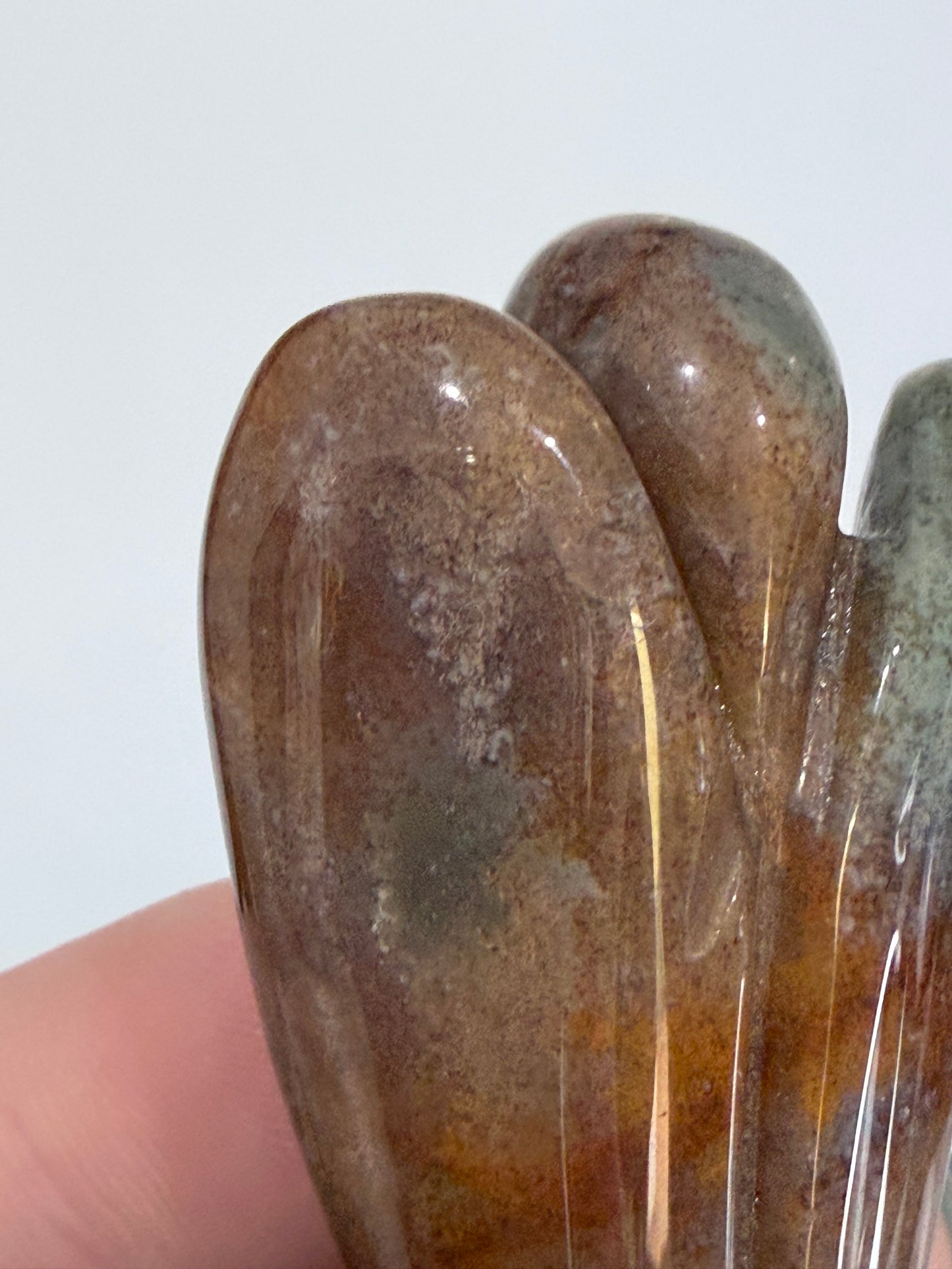 Ocean Jasper Angel Carving – 5cm A