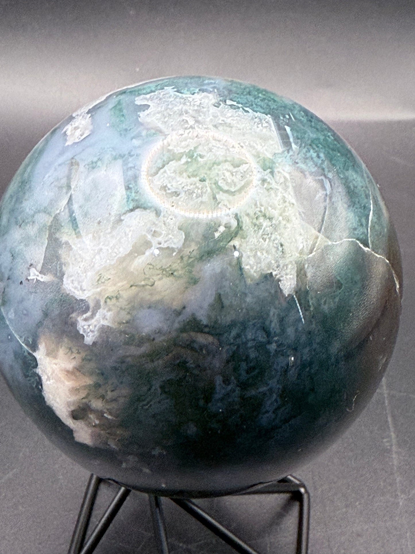 Moss Agate Sphere