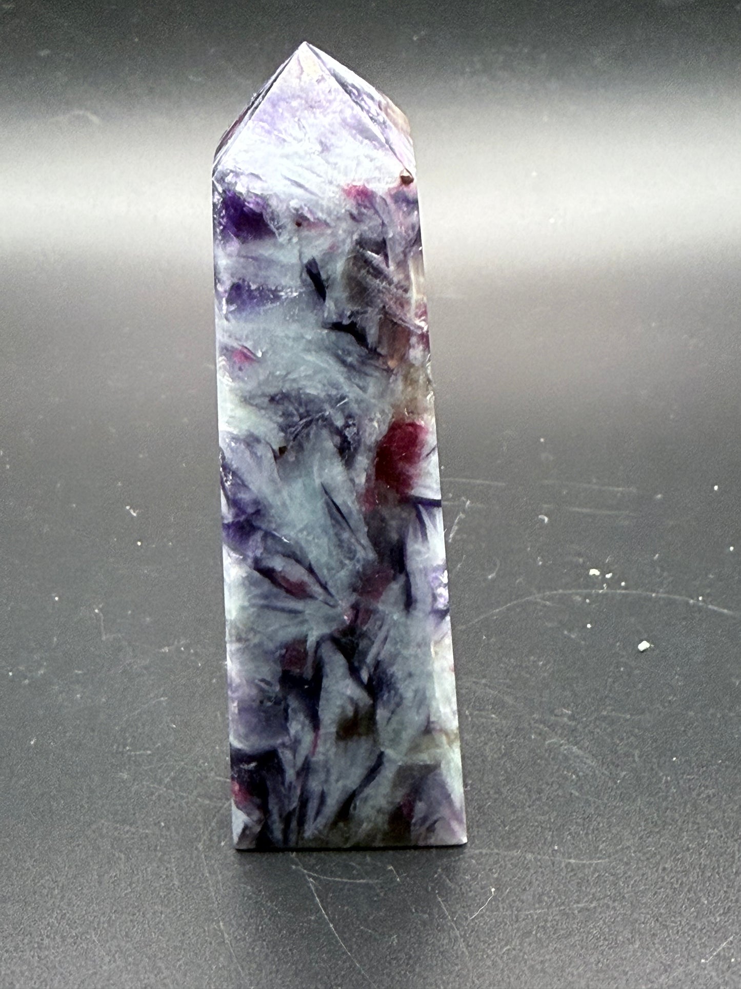 Aquamarine with Lepidolite and Mica RARE