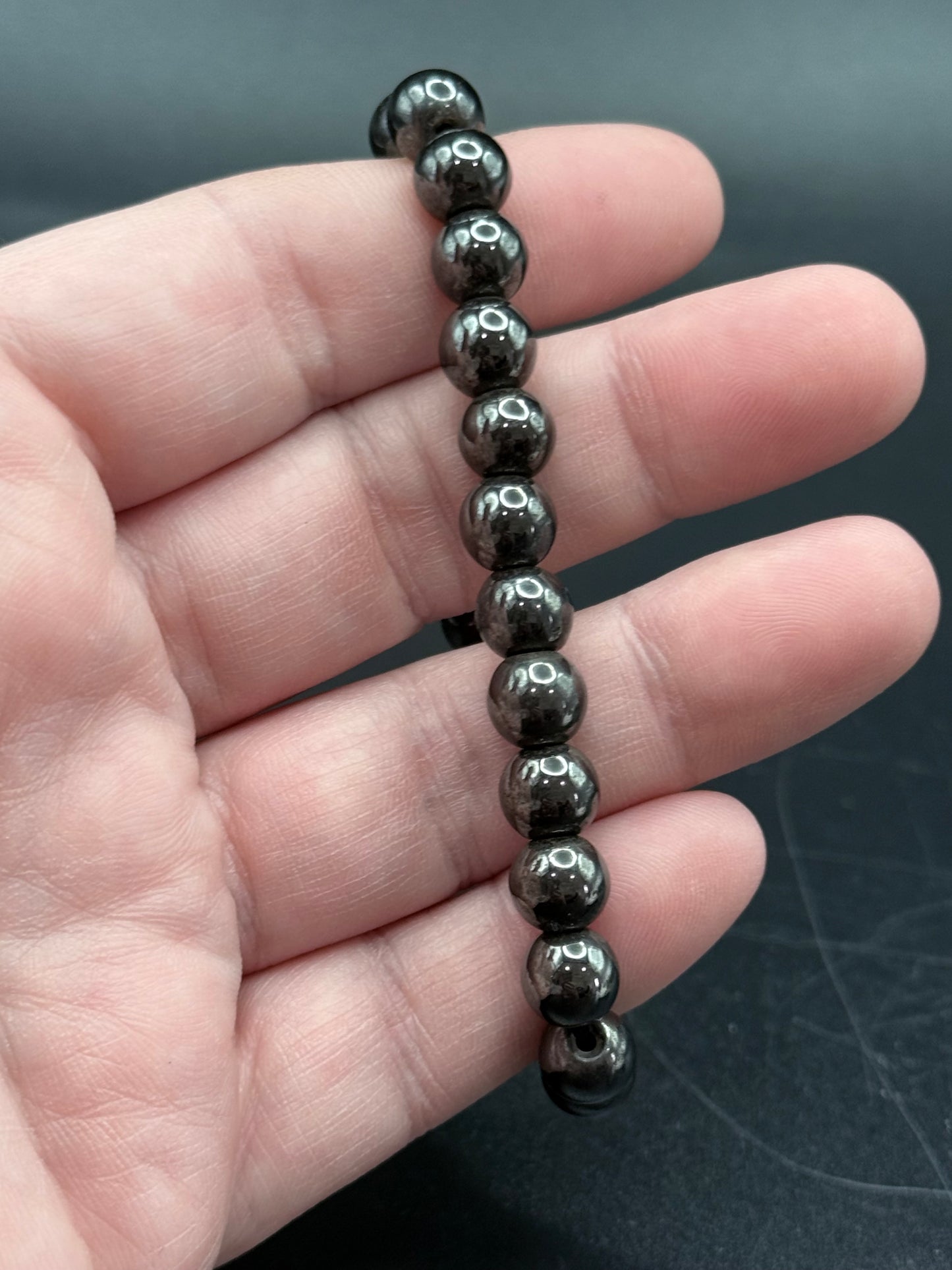 Magnetic Hematite Bracelet – 8mm