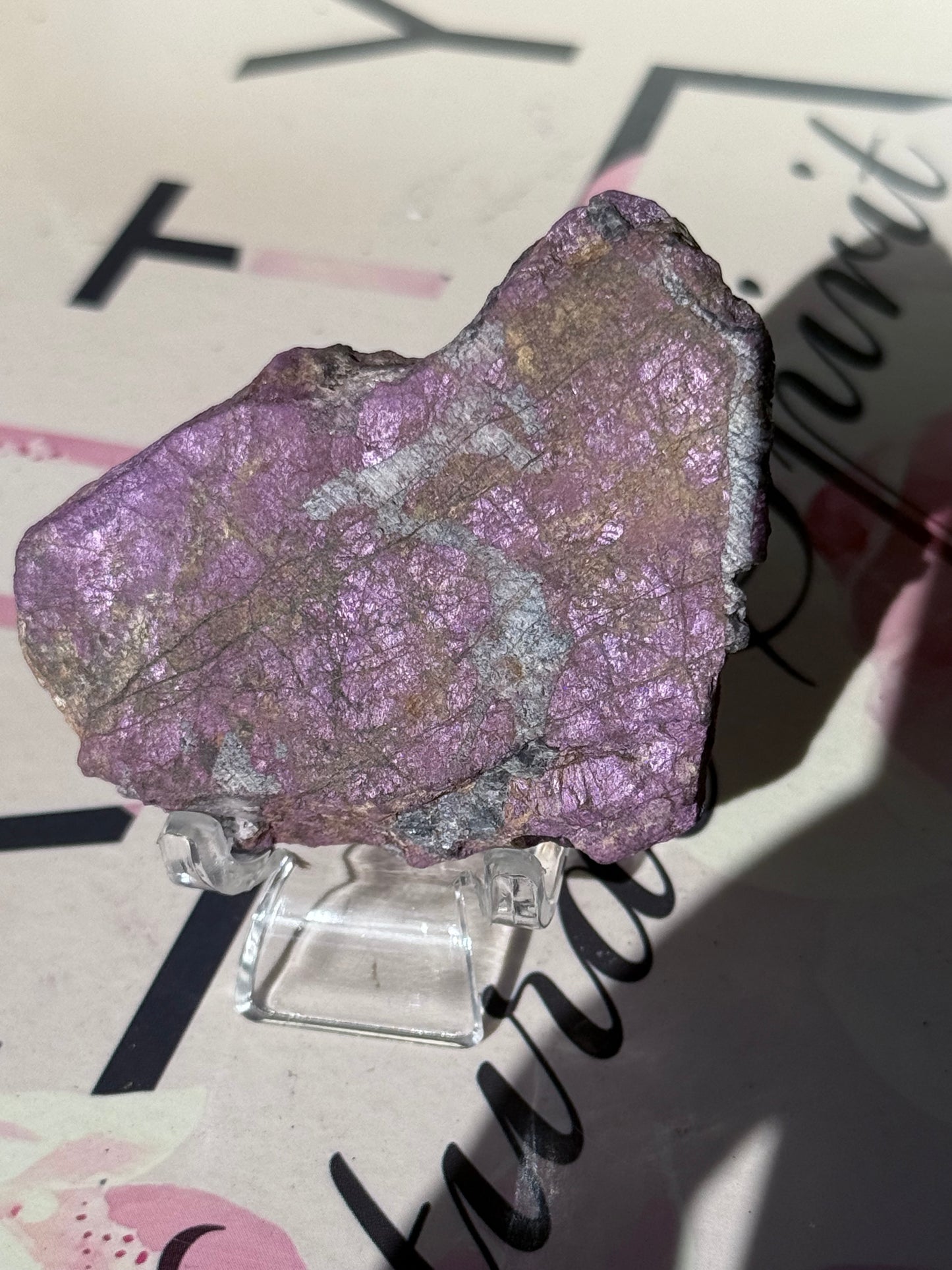 Rare Purpurite Slab