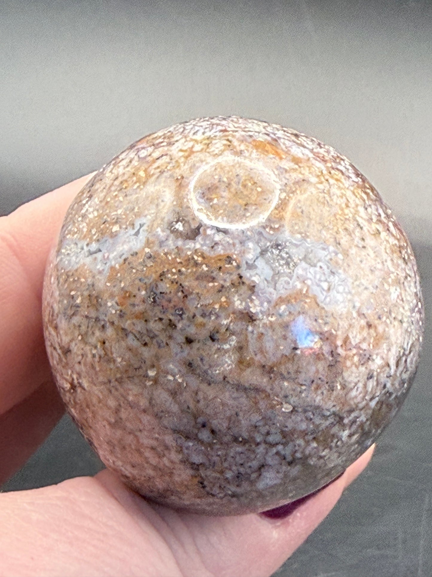 Ocean Jasper Mushroom Carving