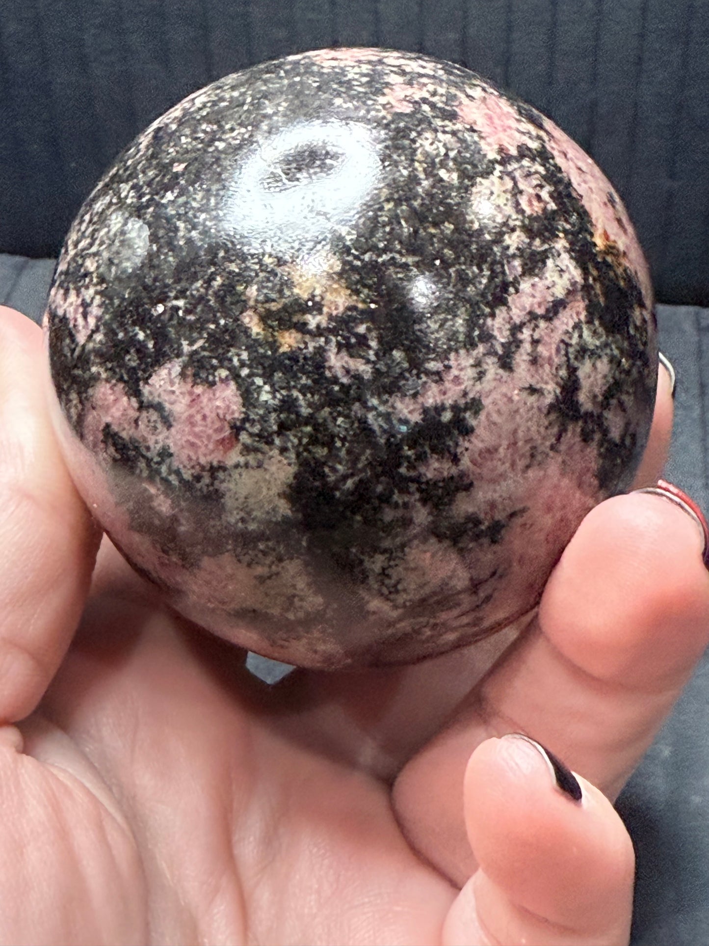 Rhodonite Sphere 6.5cm
