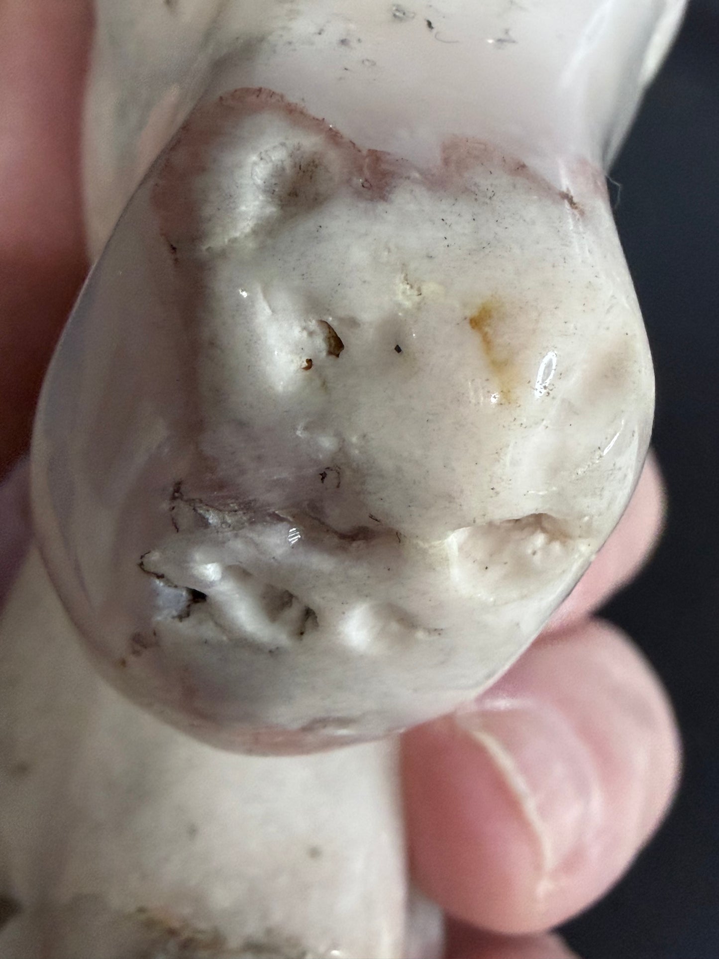 Flower Agate Unicorn Carving – 10cm | 351g