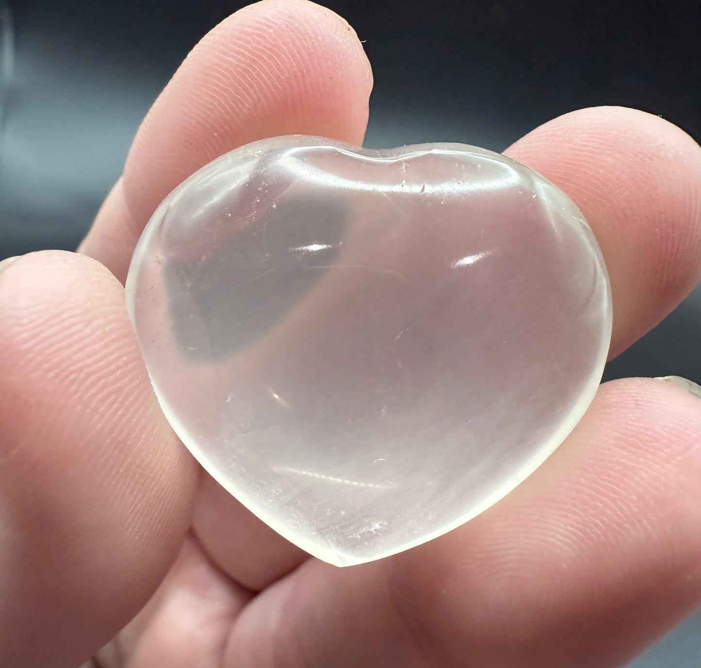 Girasol Quartz Heart β 3cm (Intuitively Chosen)
