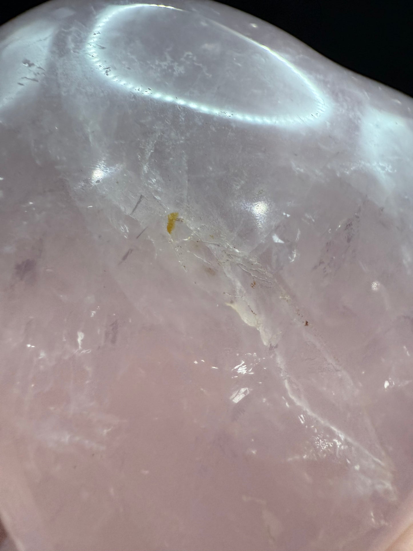 Rose Quartz Heart โ 7.5 x 7.5cm