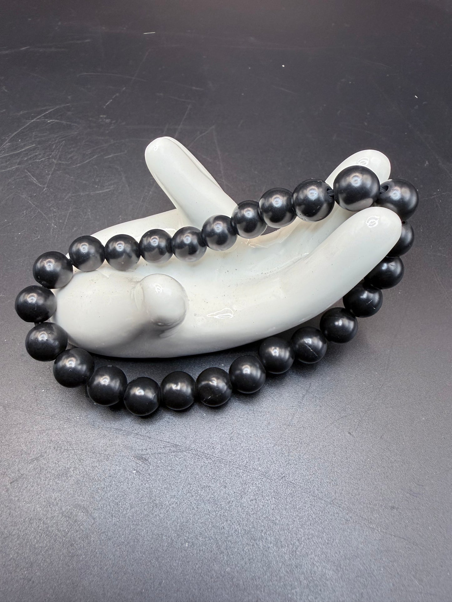 Premium Shungite Bracelet – 8mm Beads - Crystal wonderland By Lisa