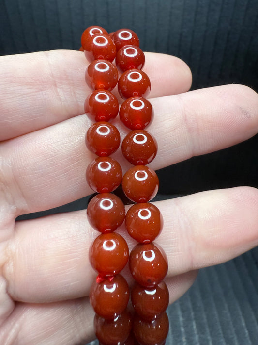 Red Agate 8mm Bracelet