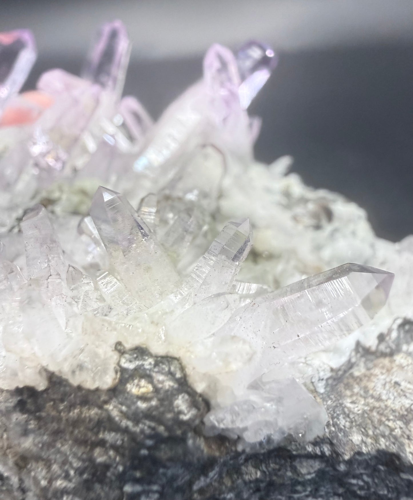 Vera Cruz Amethyst Cluster on Matrix