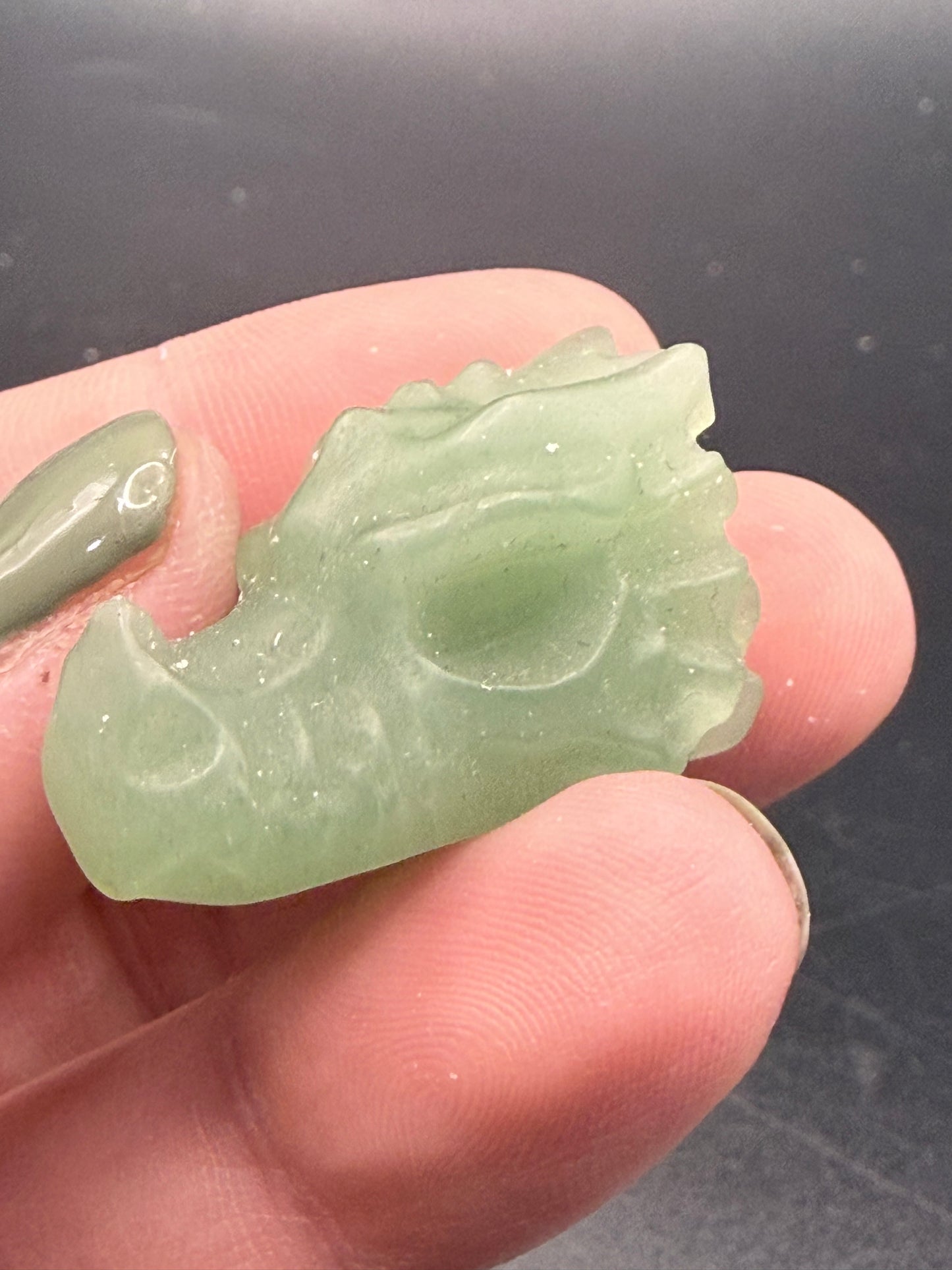 Green Aventurine Dragon Head β 3.2cm