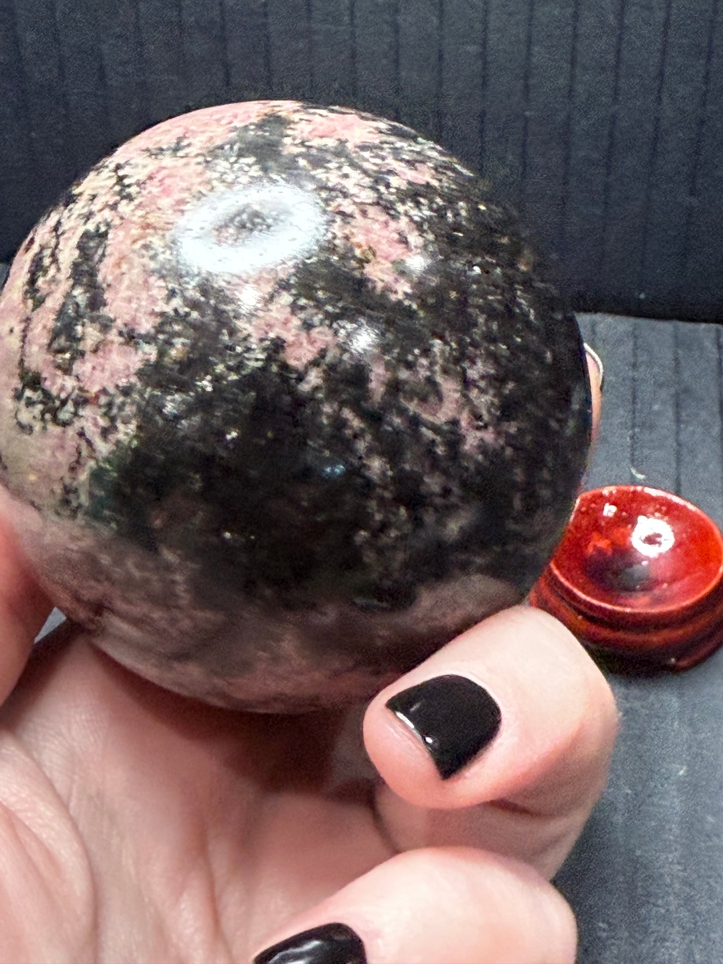 Rhodonite Sphere 6.5cm